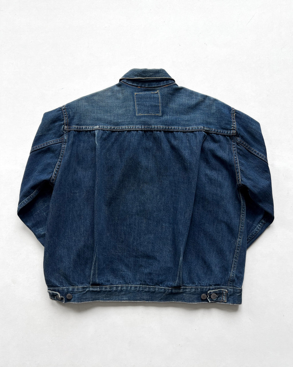 1990S LVC 507 BIG E TYPE II SELVEDGE DENIM JACKET (48)