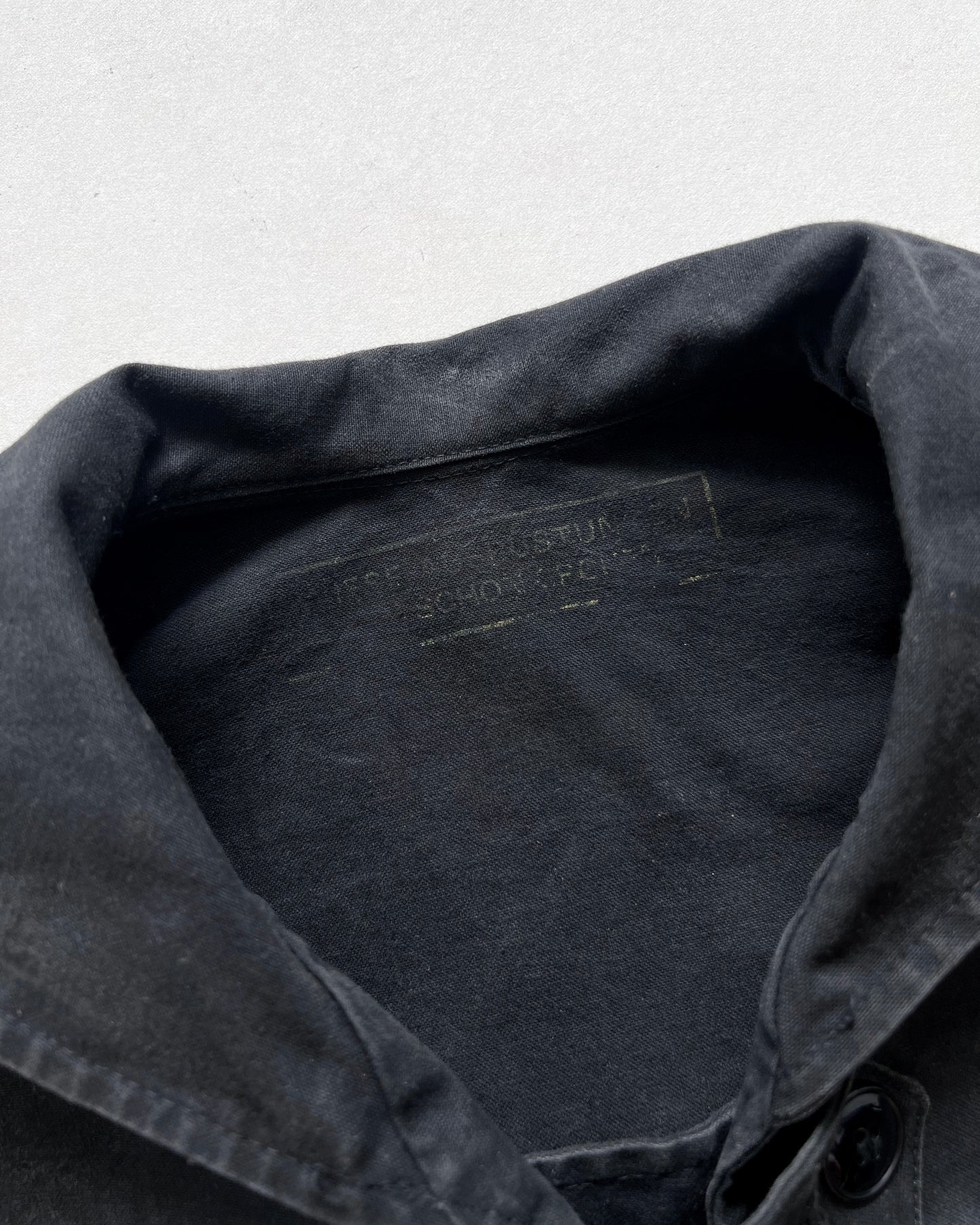 1960S BLACK GERMANY SAILOR SMOCK (XL)