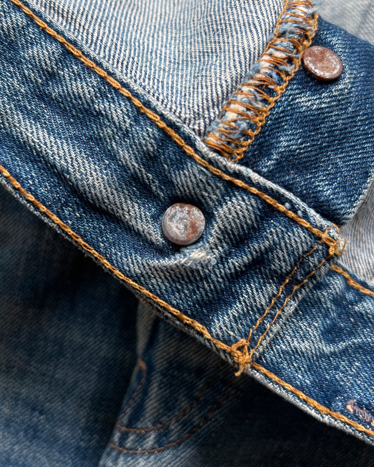 1960S LEVI'S BIG E 501 SELVEDGE JEANS (34)