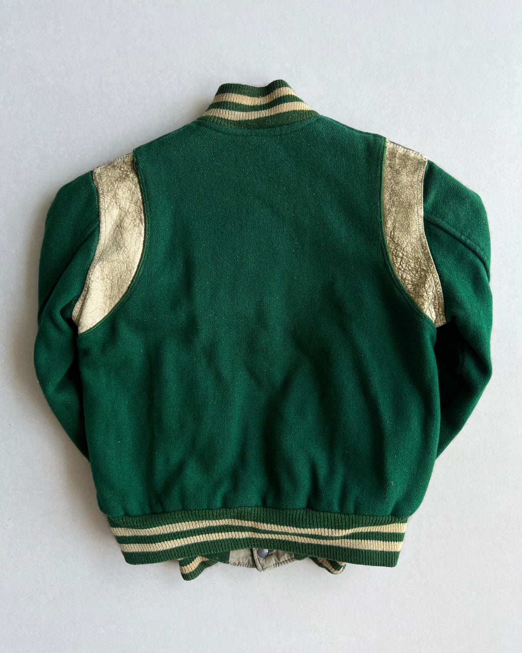 1960S 'V' LETTERMAN REVERSIBLE VARSITY JACKET (M)
