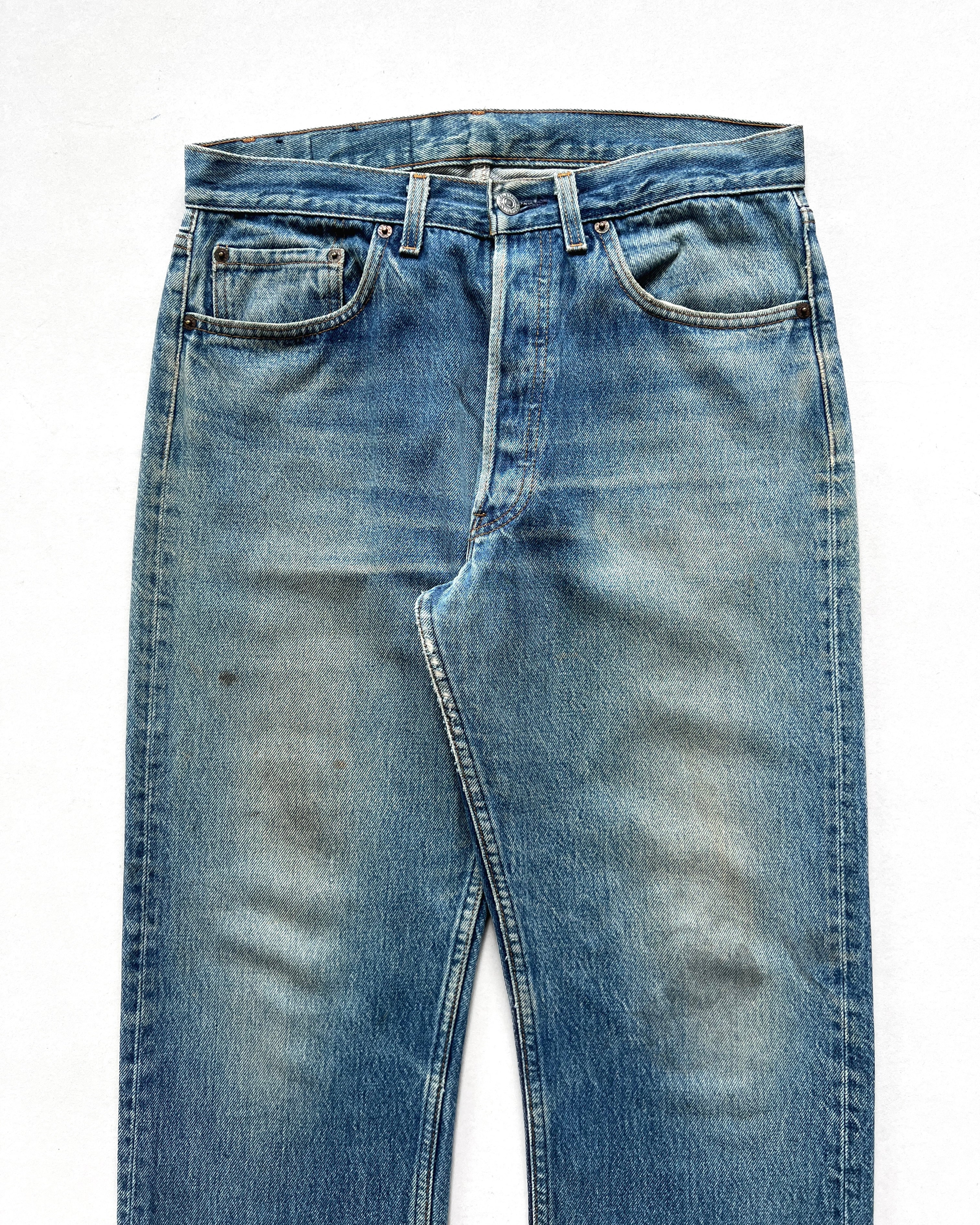 1980S FADED LEVI'S 501 JEANS (32)