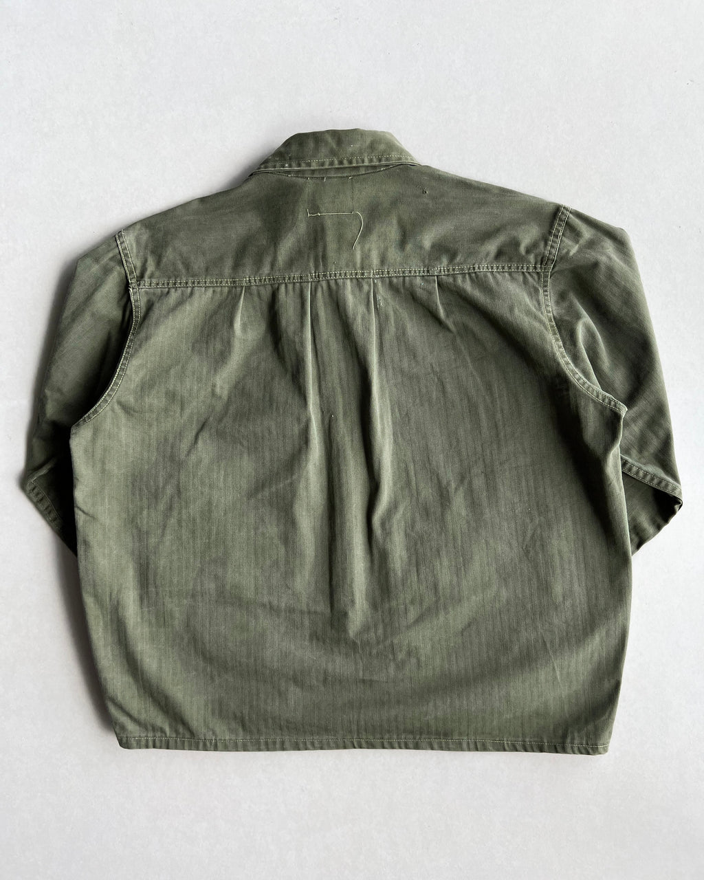 1950S WWII US ARMY HBT CROPPED JACKET (L)