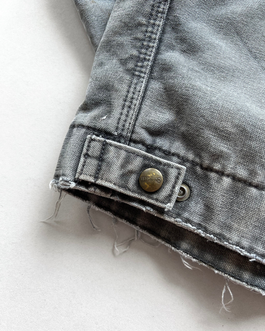 2000S FADED CARHARTT DETROIT WORK JACKET (L)