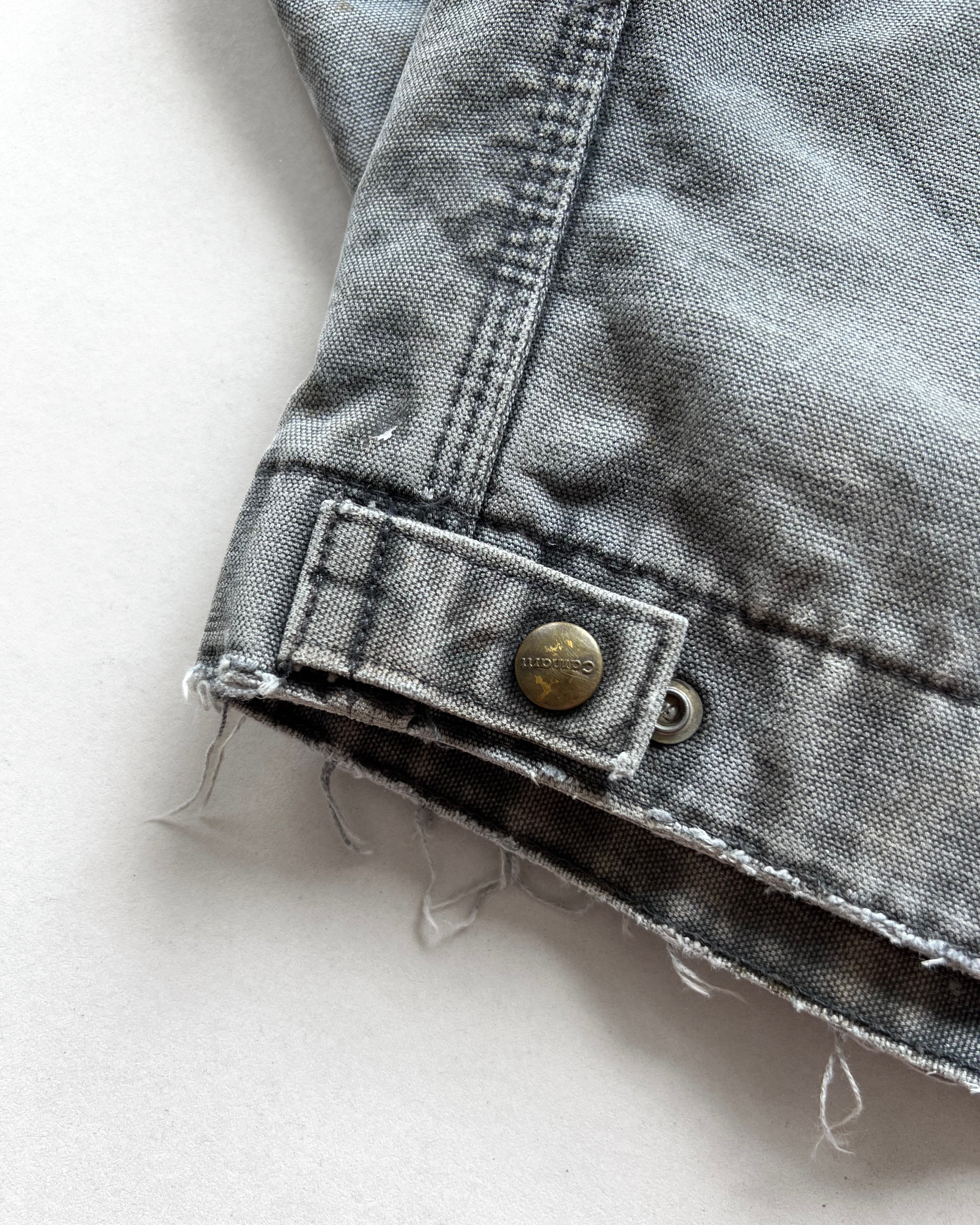 2000S FADED CARHARTT DETROIT WORK JACKET (L)