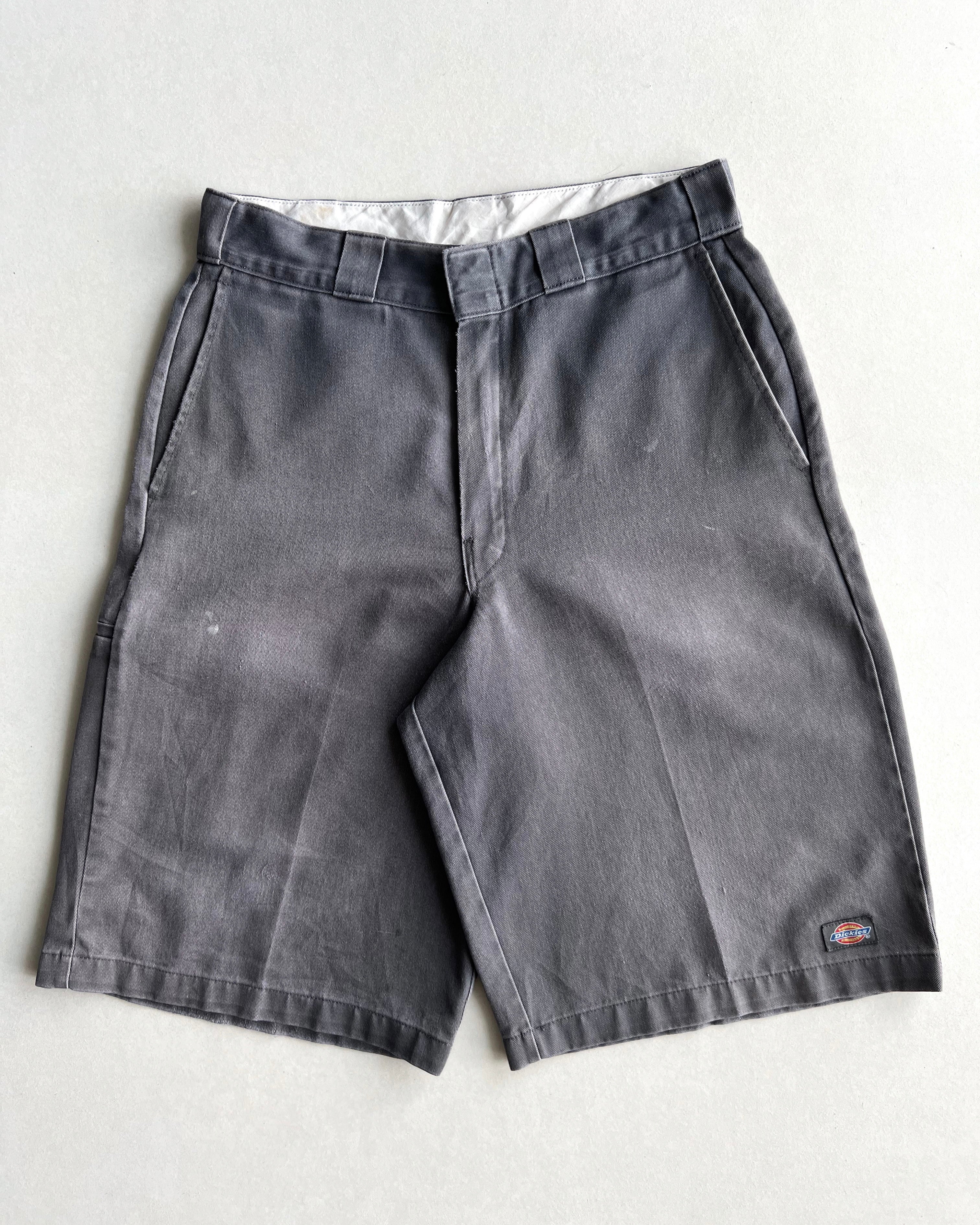1990S FADED GREY DICKIES JORTS (31X00)