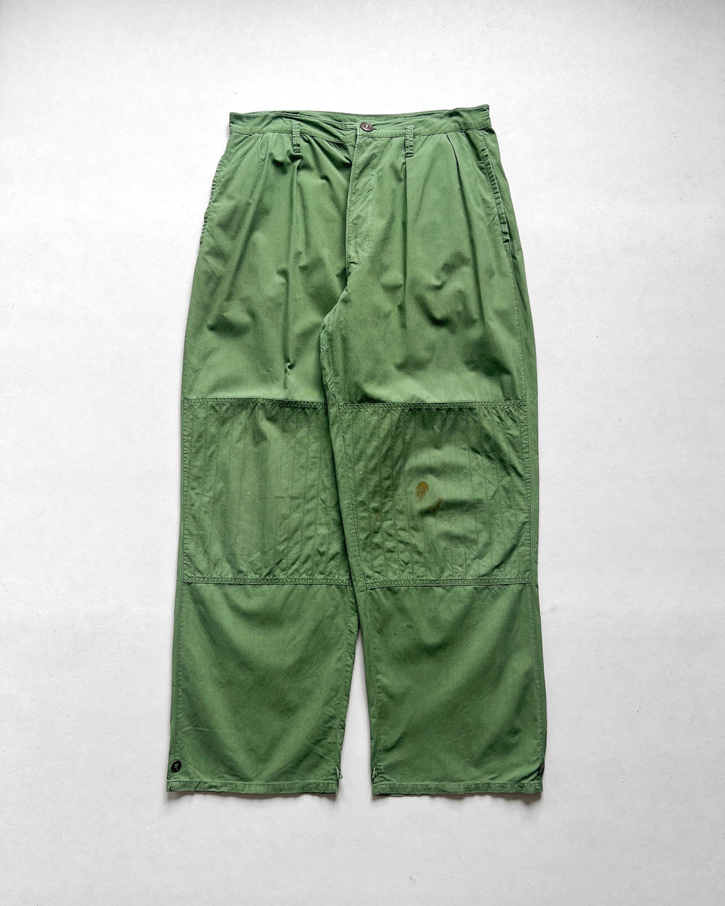 1980S JAPANESE ARMY DOUBLEKNEE TROUSERS (34)