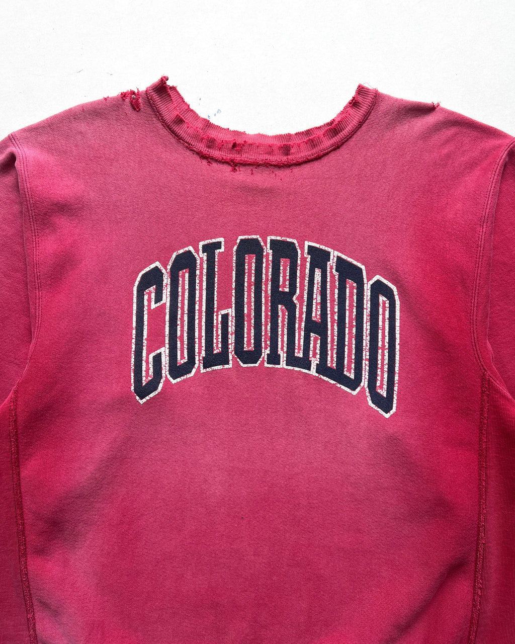 1990S FADED CHAMPION 'COLORADO' REVERSE WEAVE SWEATSHIRT (XL)