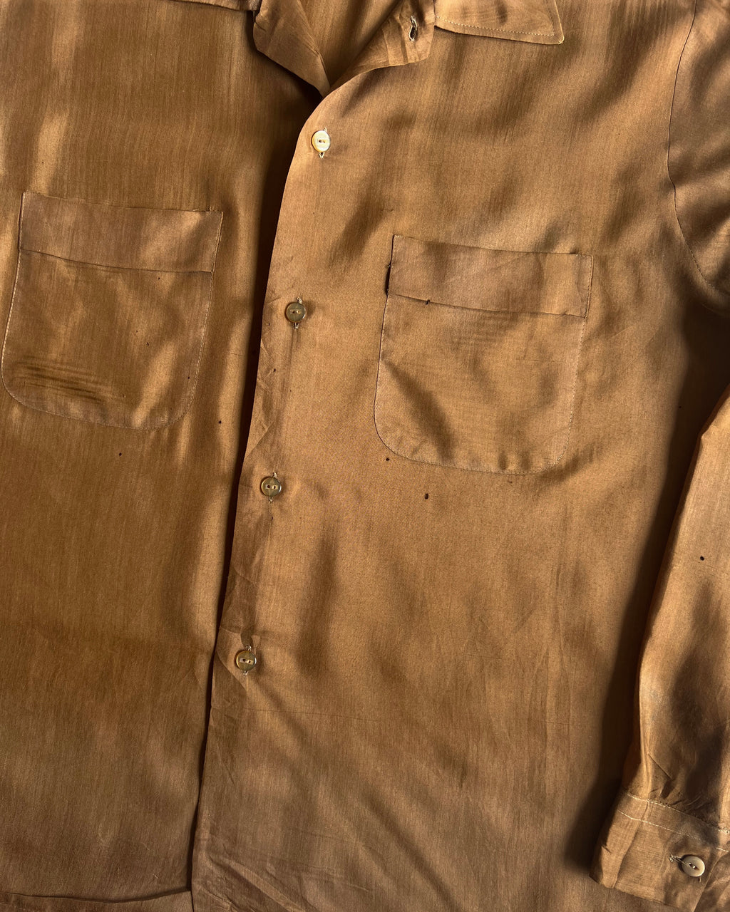 1950S EVER-PRESSED NATIONAL ROCKABILLY SHIRT (M)