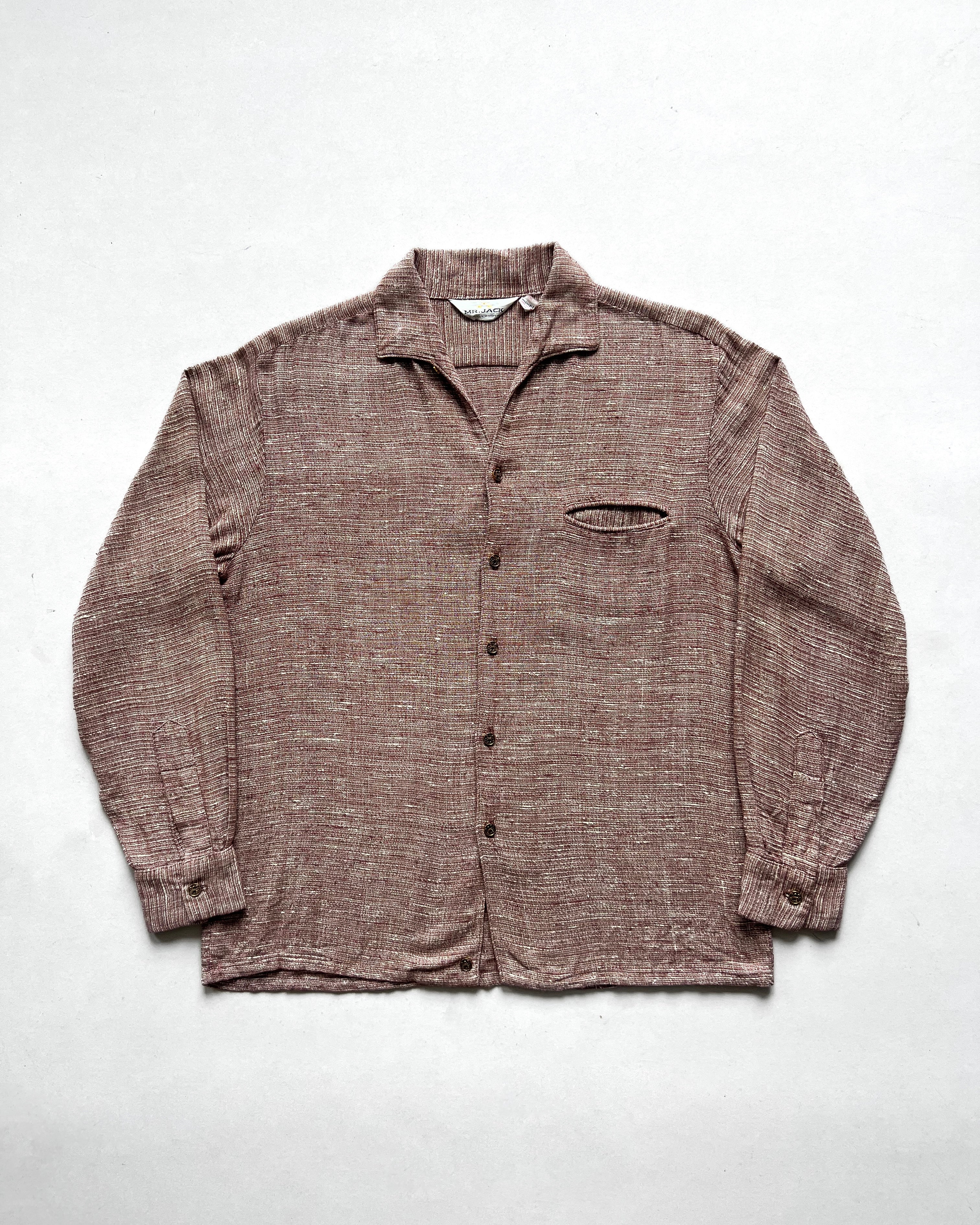 1960S MR. JACK CALIFORNIA LOOP COLLAR SHIRT (M)