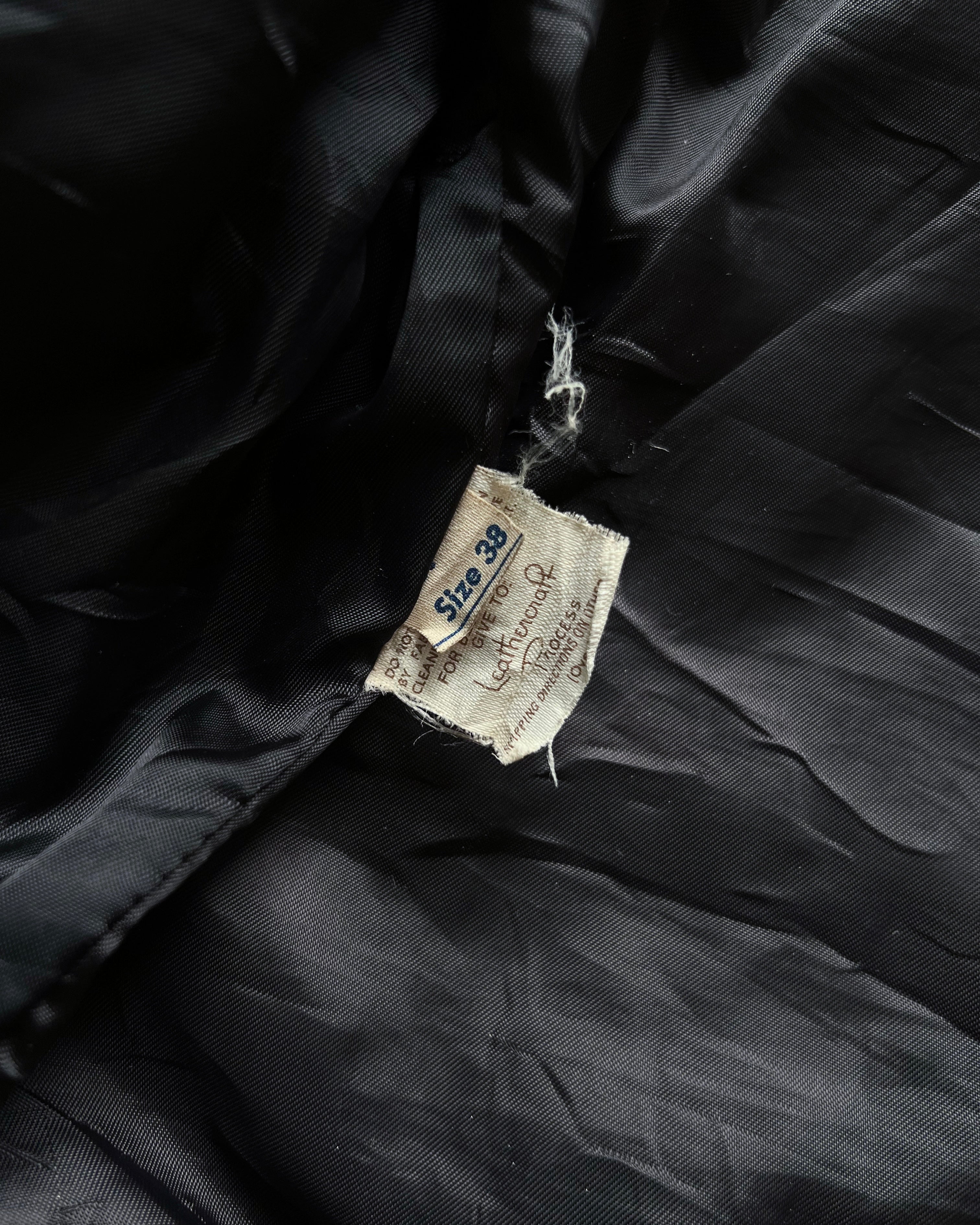 1980S SCHOTT PAINTED A-2 LEATHER JACKET (M)
