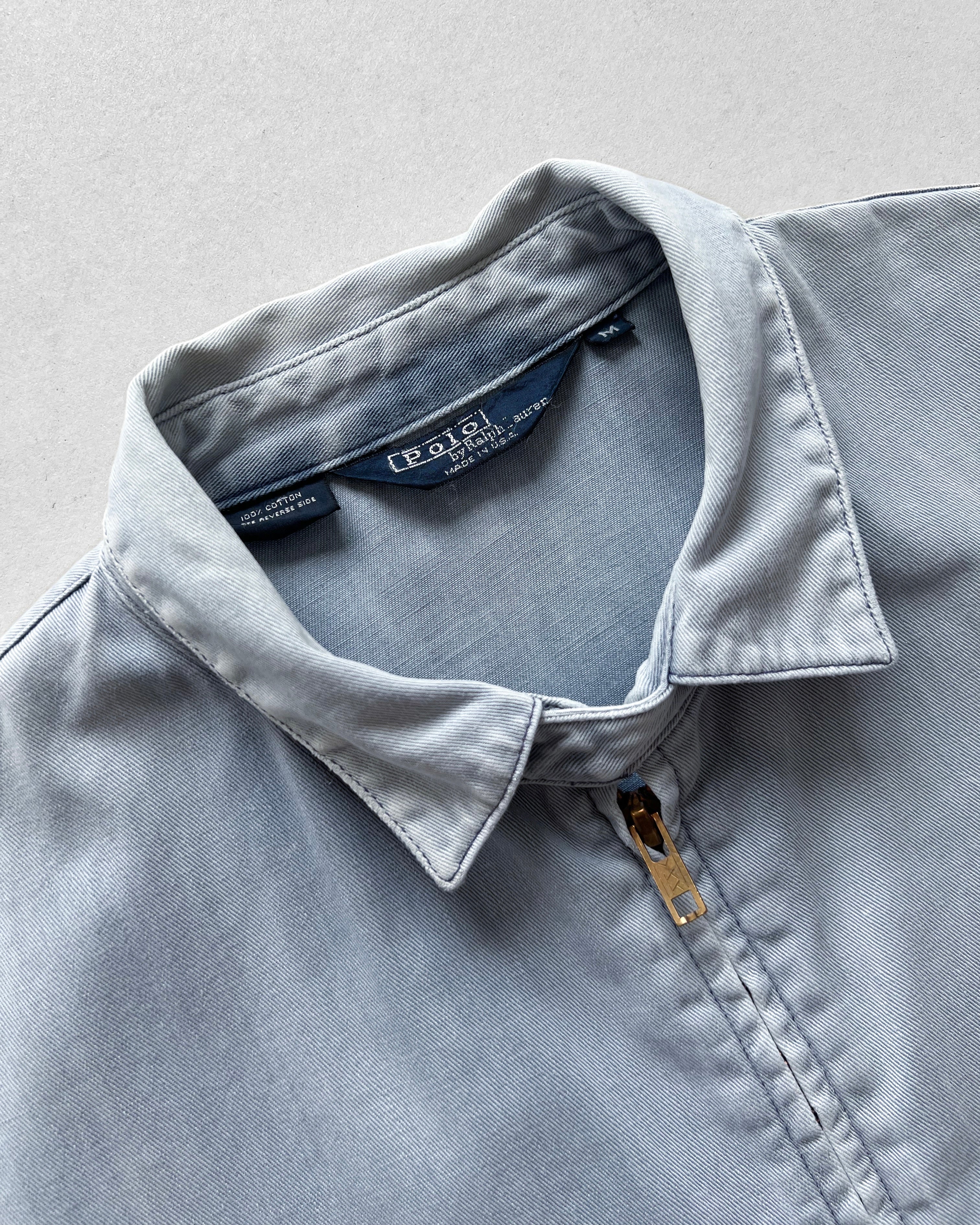 1980S SUN FADED RALPH LAUREN HARRINGTON JACKET (M)