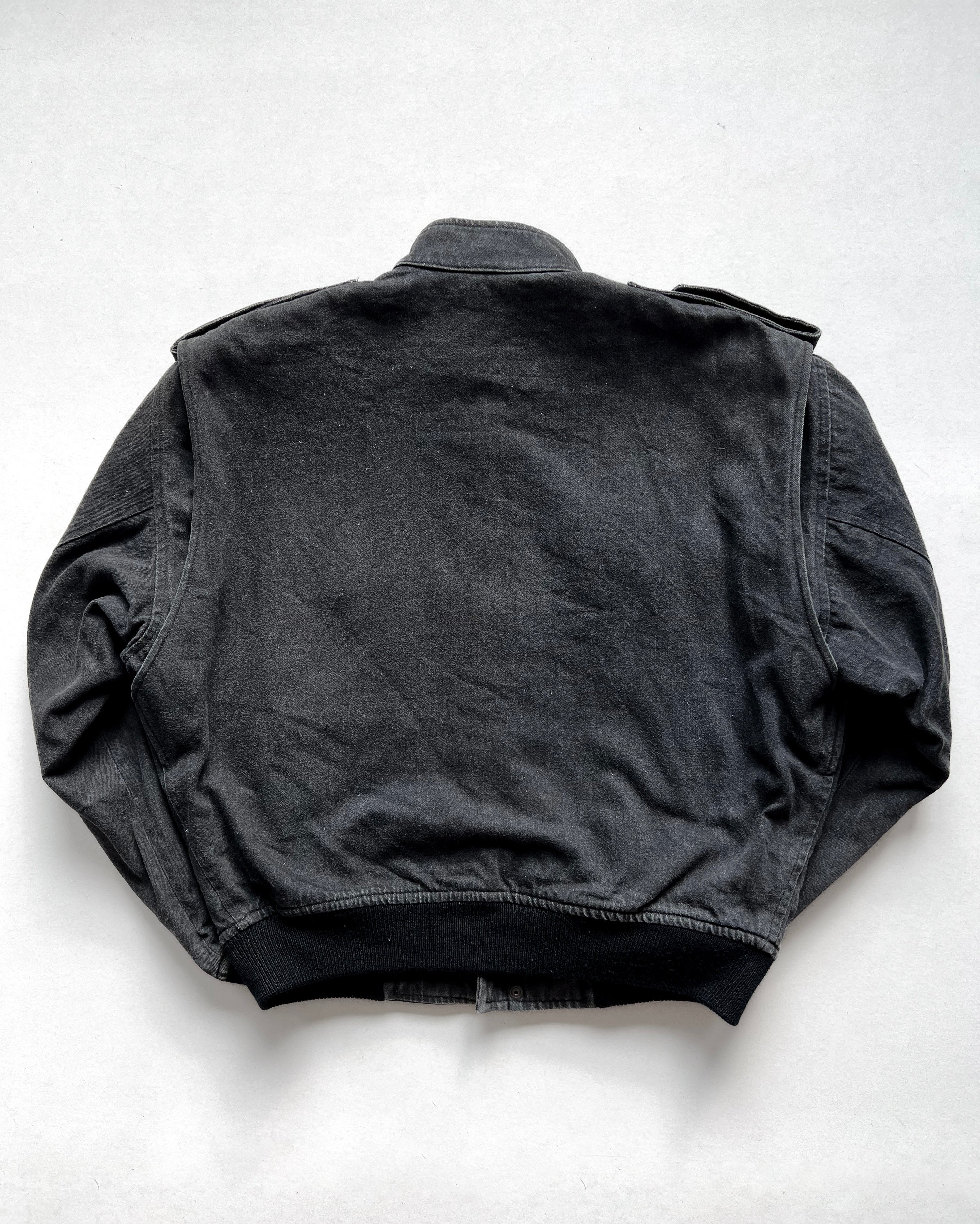 1980S JUN MEN CARGO BOMBER JACKET (M)