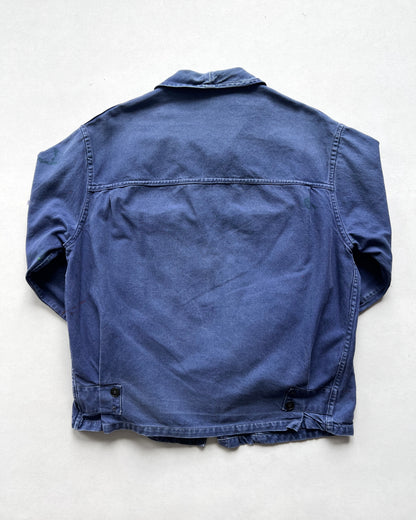 1960S PAINTED FRENCH CYCLIST WORK JACKET (L)