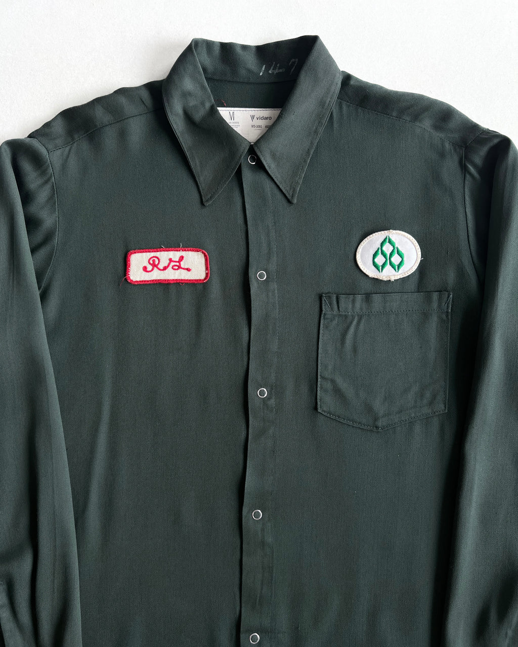 1960S UNION MADE WORK SHIRT (M)