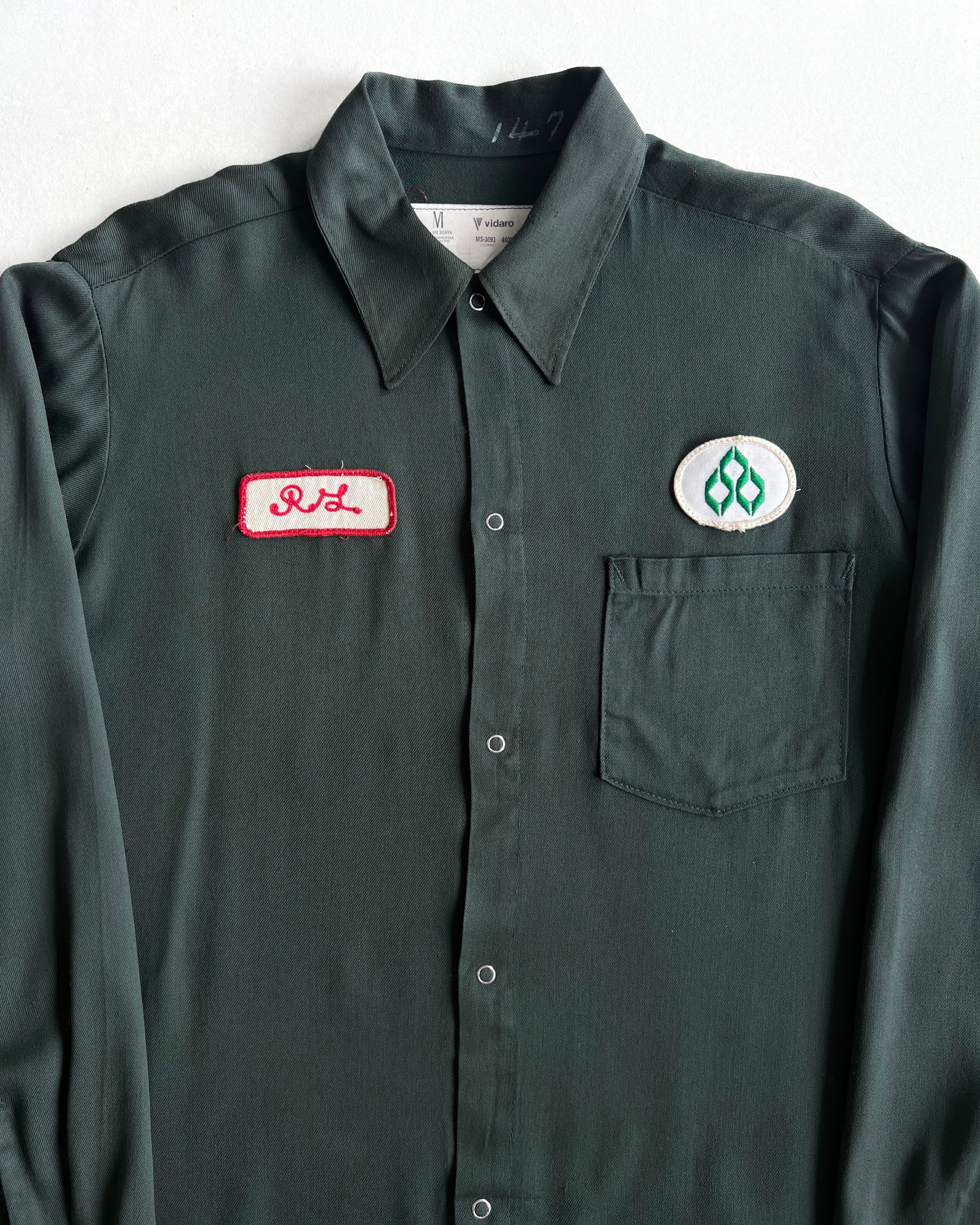 1960S UNION MADE WORK SHIRT (M)