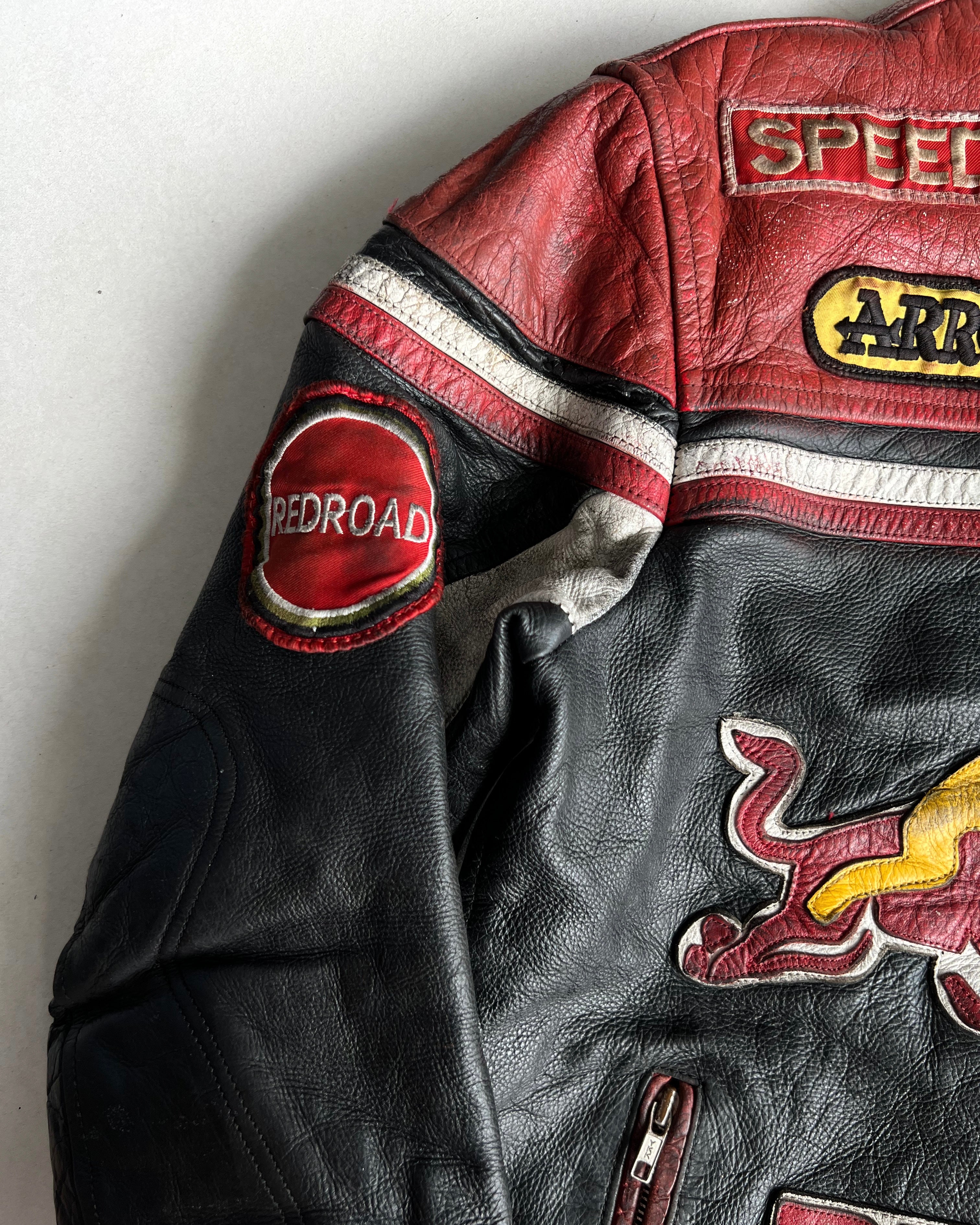 2000S REDROAD LEATHER RACING JACKET (XL)