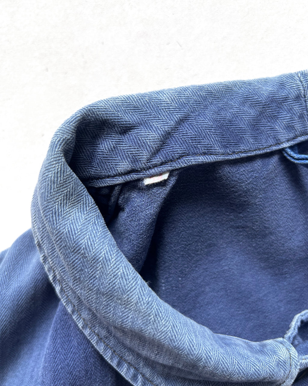 1960S FADED GERMAN HBT WORK JACKET (XL)