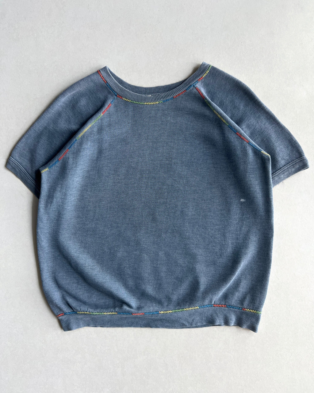 1970S JC PENNEY RAGLAN SHORT SLEEVES SWEATSHIRT (XL)