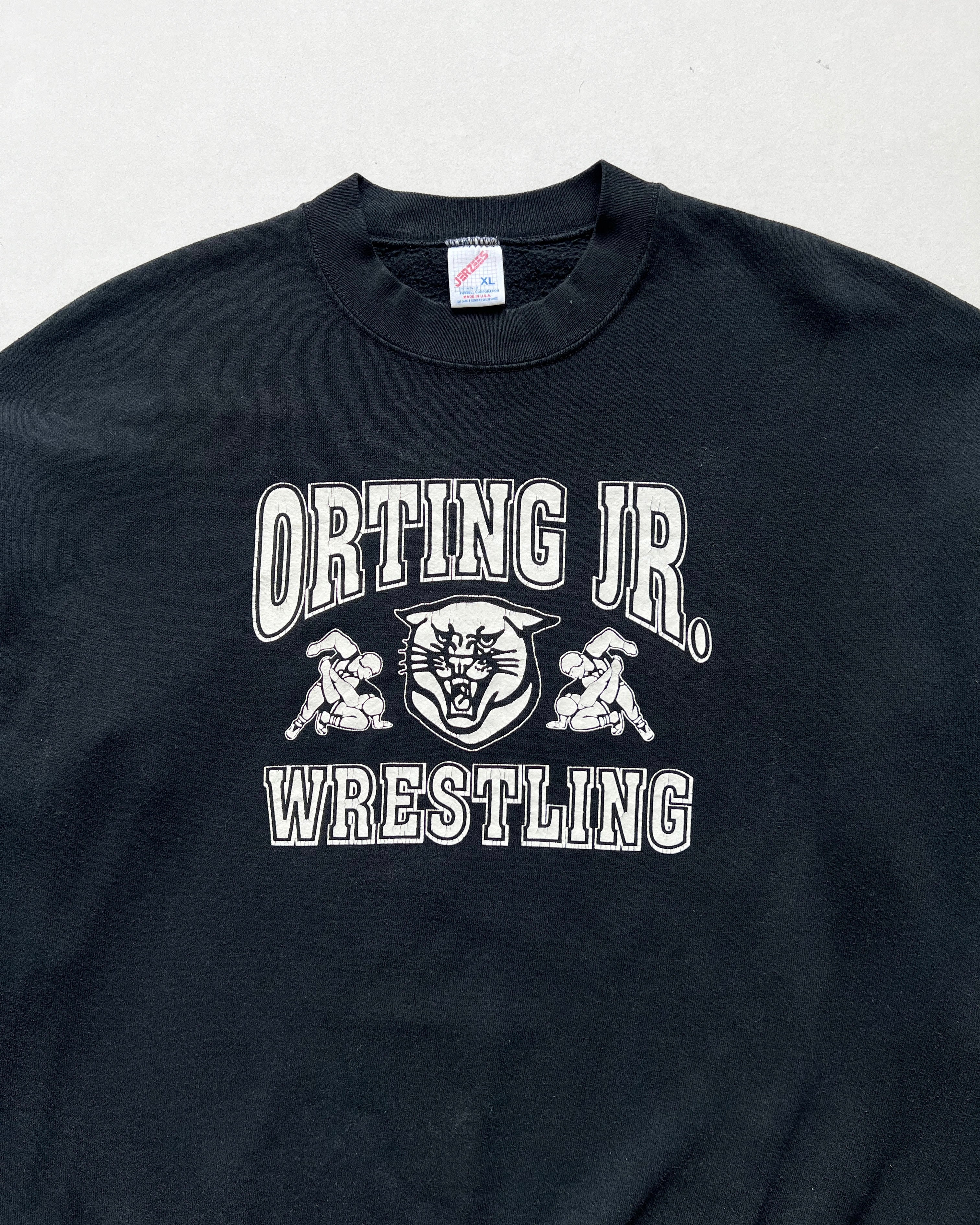 1990S 'ORTING JR. WRESTLING' SWEATSHIRT (XL)