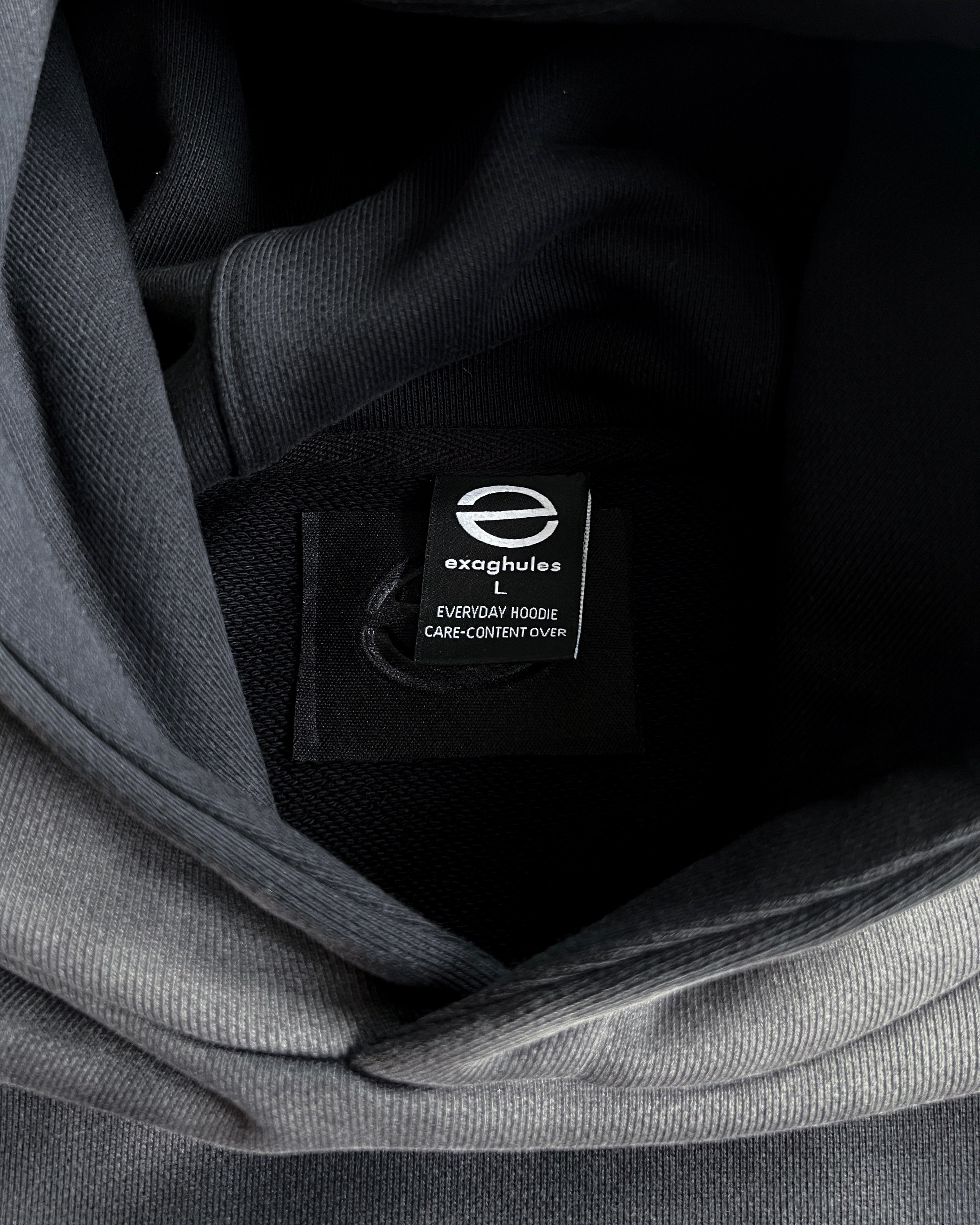 EXG SUN FADED HEAVYWEIGHT FRENCH TERRY EVERYDAY HOODIE (L)