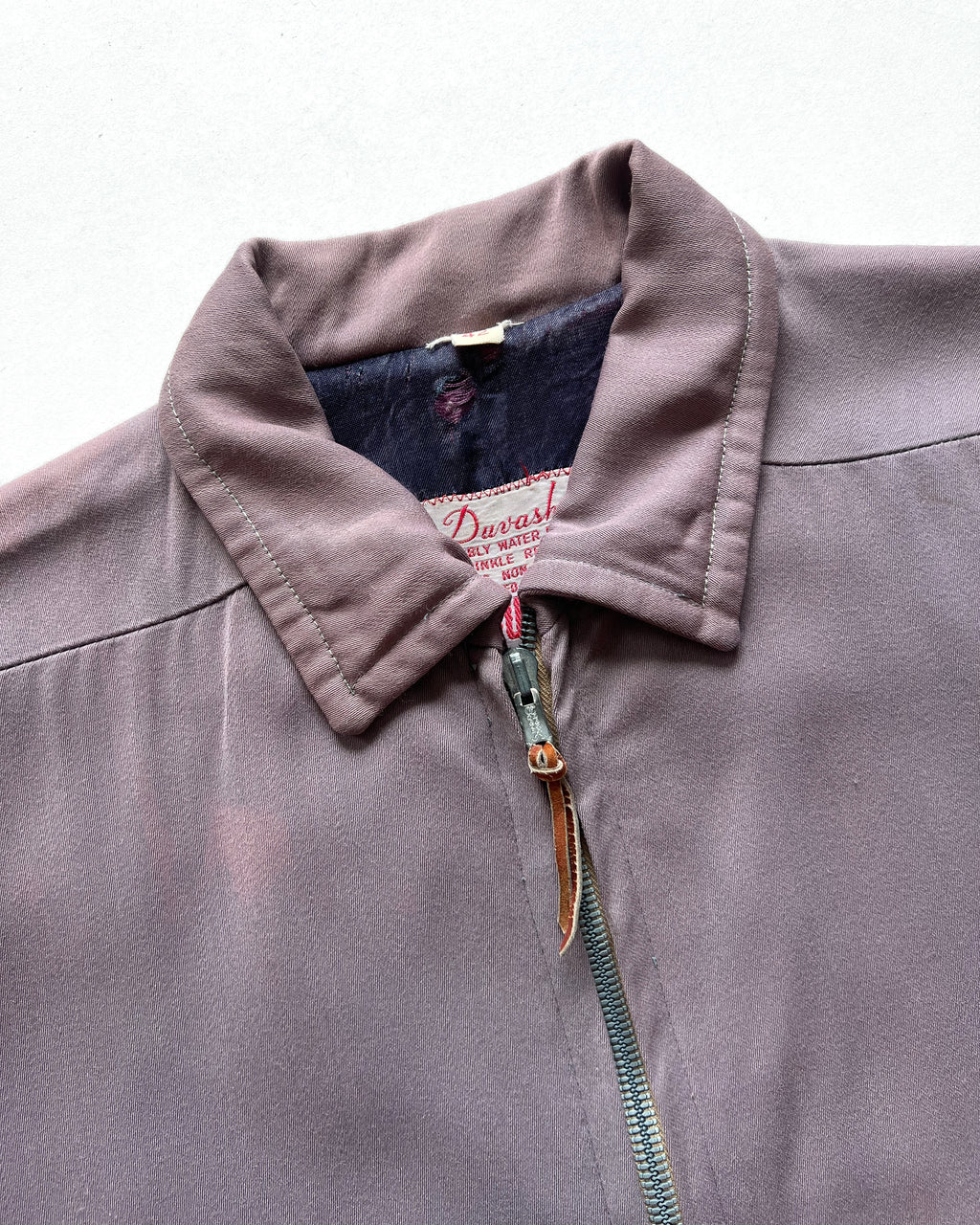 1950S DUVASHEEN RAYON GABARDINE JACKET (L)
