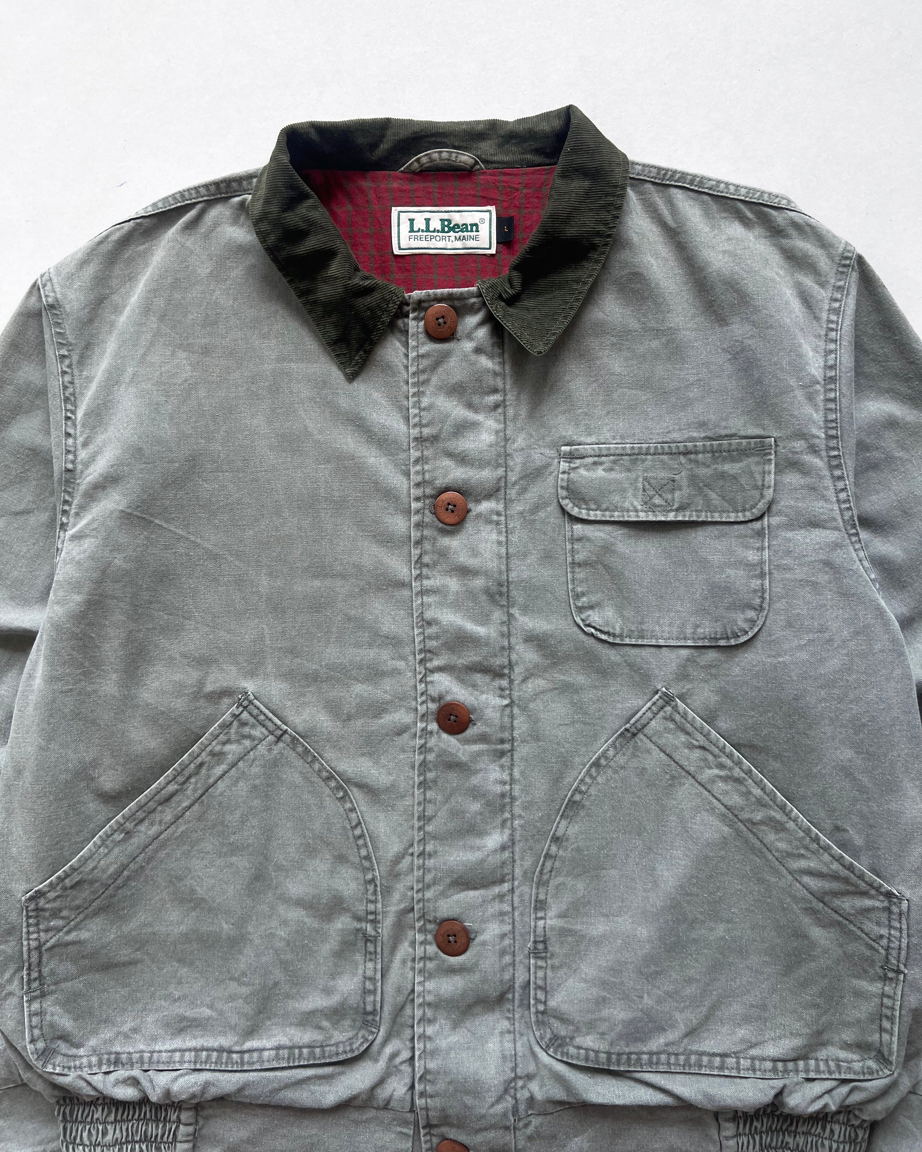 1980S L.L BEAN CANVAS HUNTING JACKET (L)