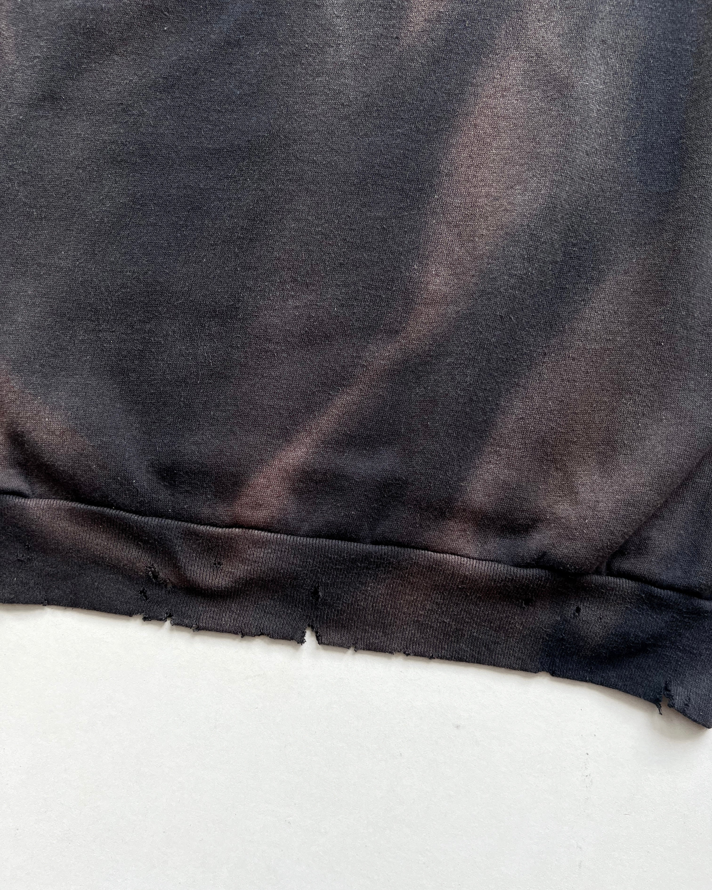 1990S SUN FADED SLEEVELESS SWEATSHIRT (XL)