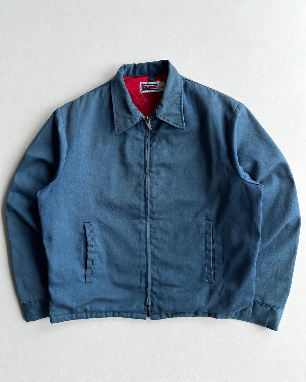 1980S BIG MAC TEAL BLUE WORK JACKET (M)