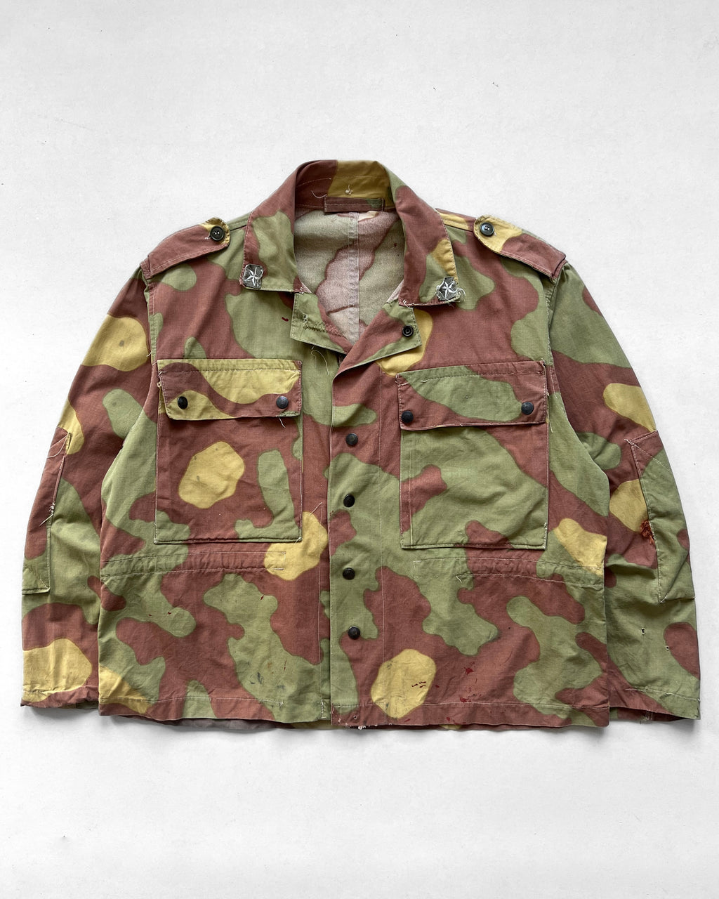 1960S ITALIAN ARMY SAN MARCO CAMOUFLAGE JACKET (L)