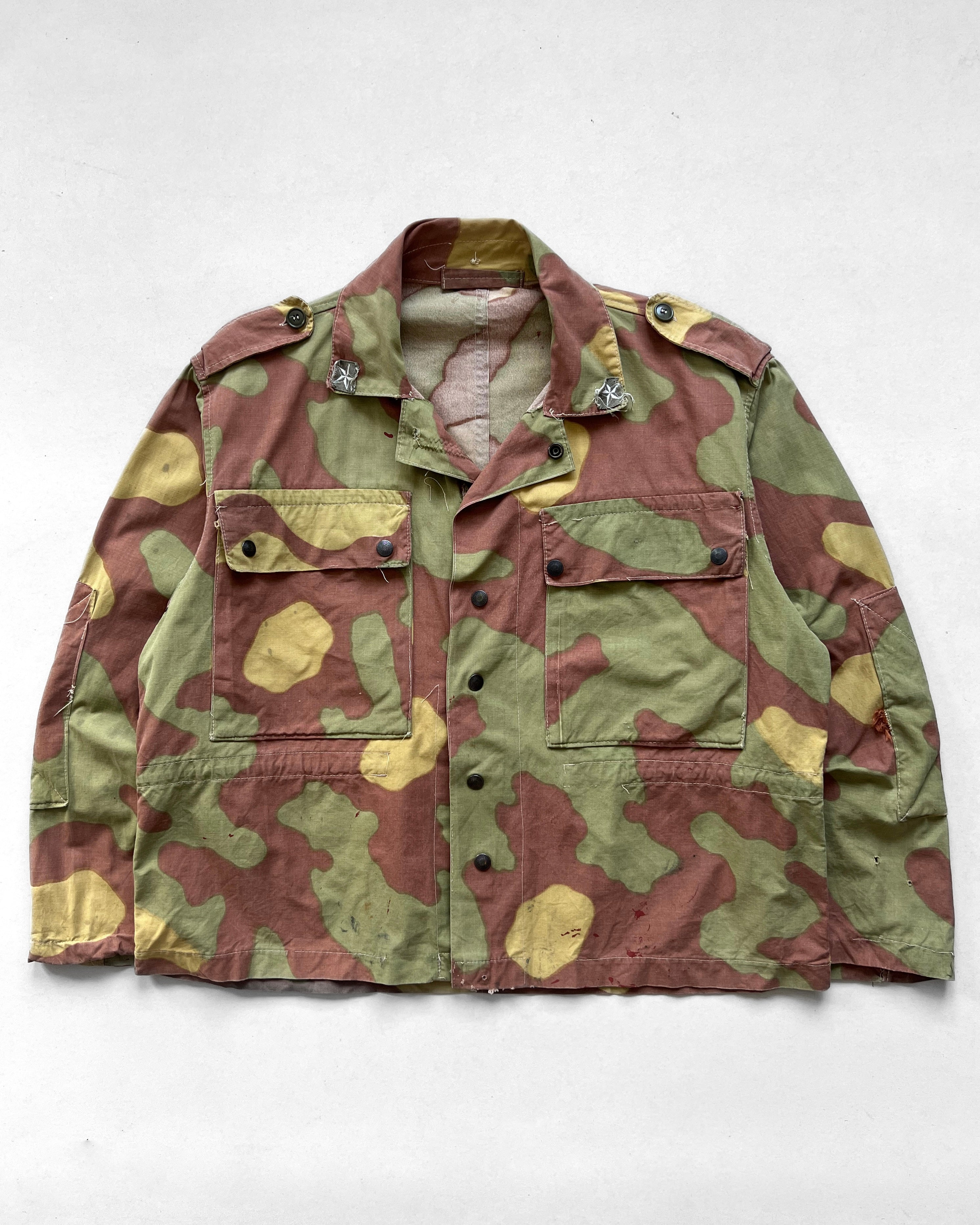1960S ITALIAN ARMY SAN MARCO CAMOUFLAGE JACKET (L)