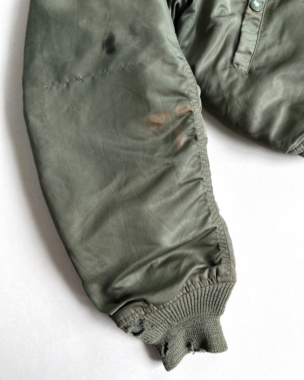 1960S USAF L2-B RAYON FLIGHT BOMBER JACKET (M)