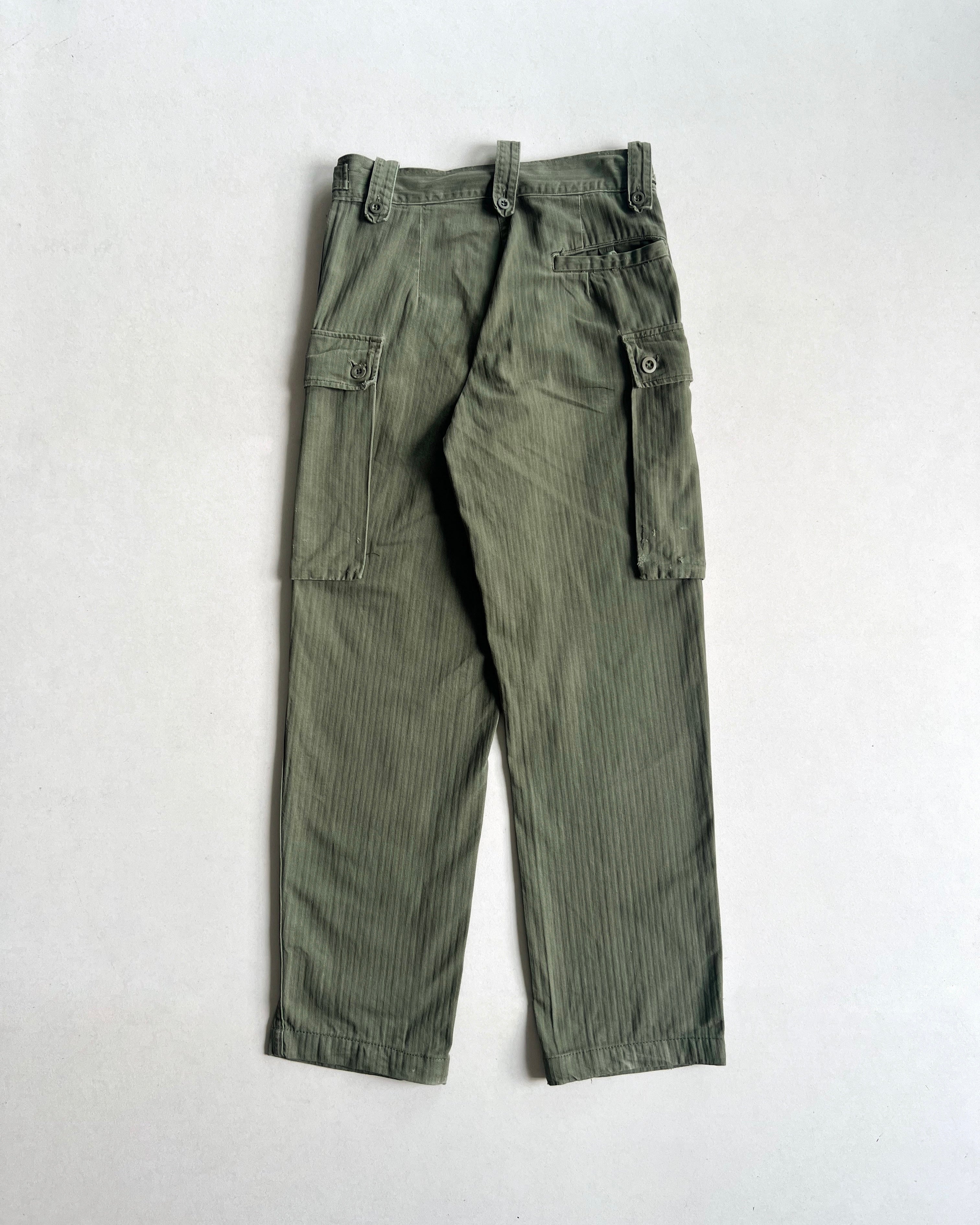 1970S NETHERLAND ARMY HBT PANTS (27-31)