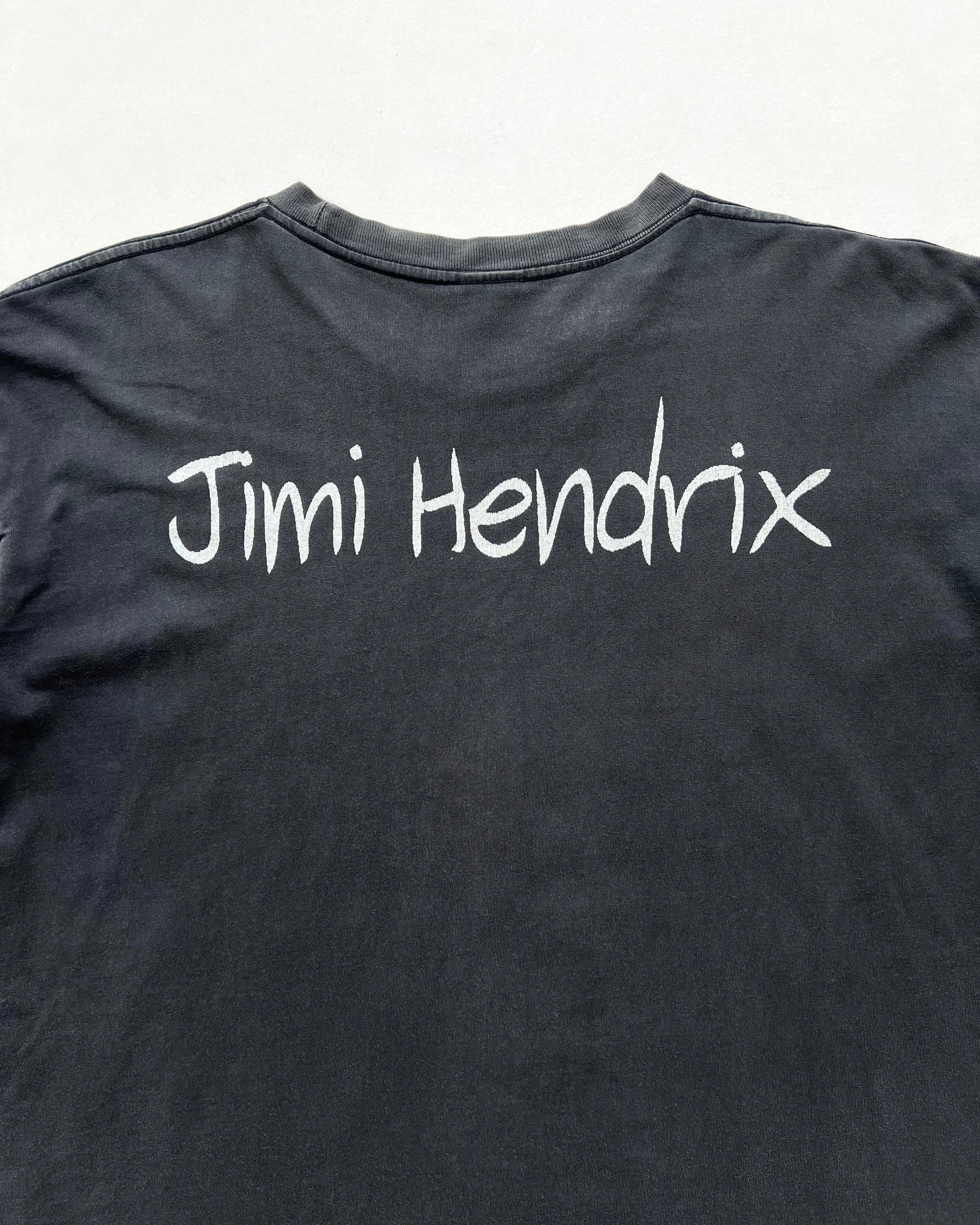 2000S FADED JIMMI HENDRIX LONGSLEEVE BOOTLEG TEE (L)