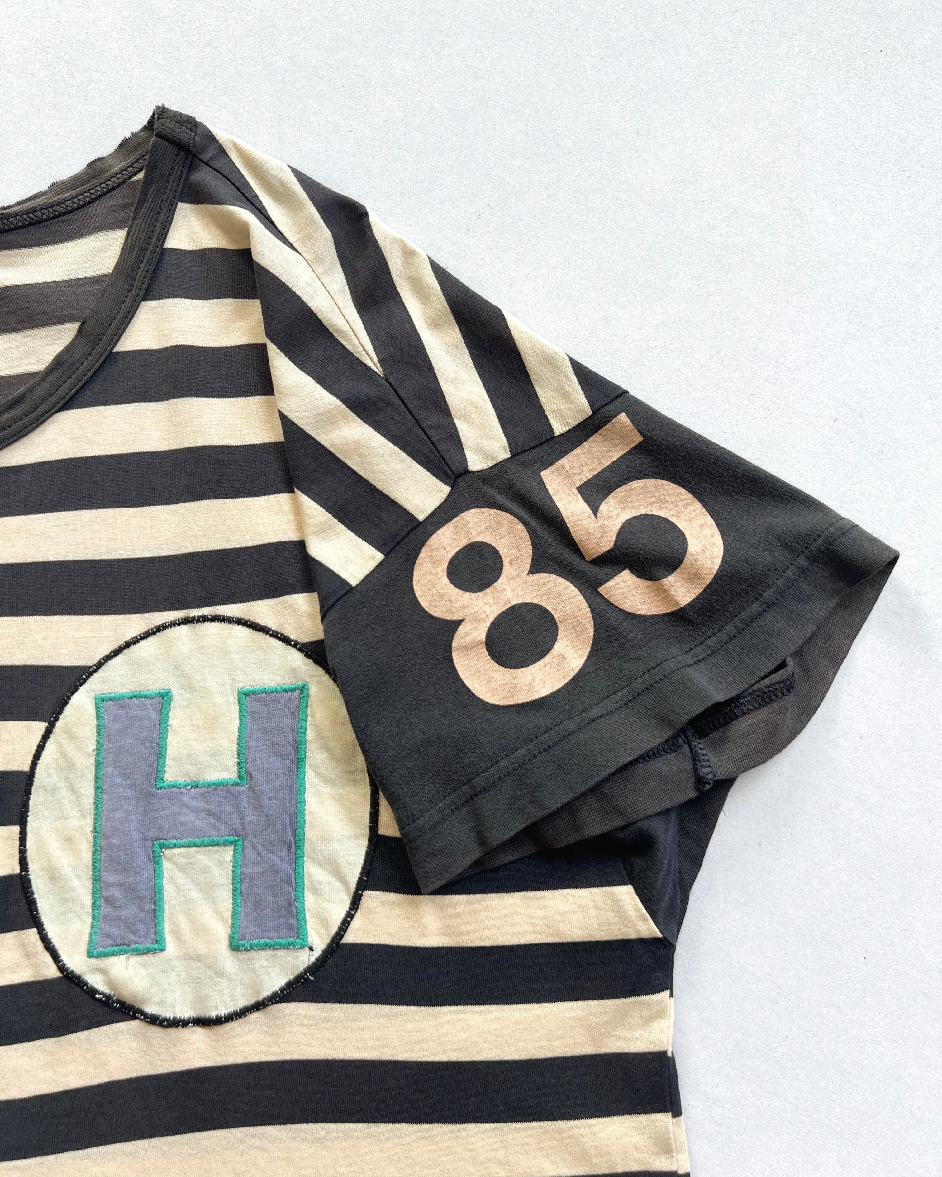 1980S HAI ISSEY MIYAKE STUDIO STRIPES TEE (L)