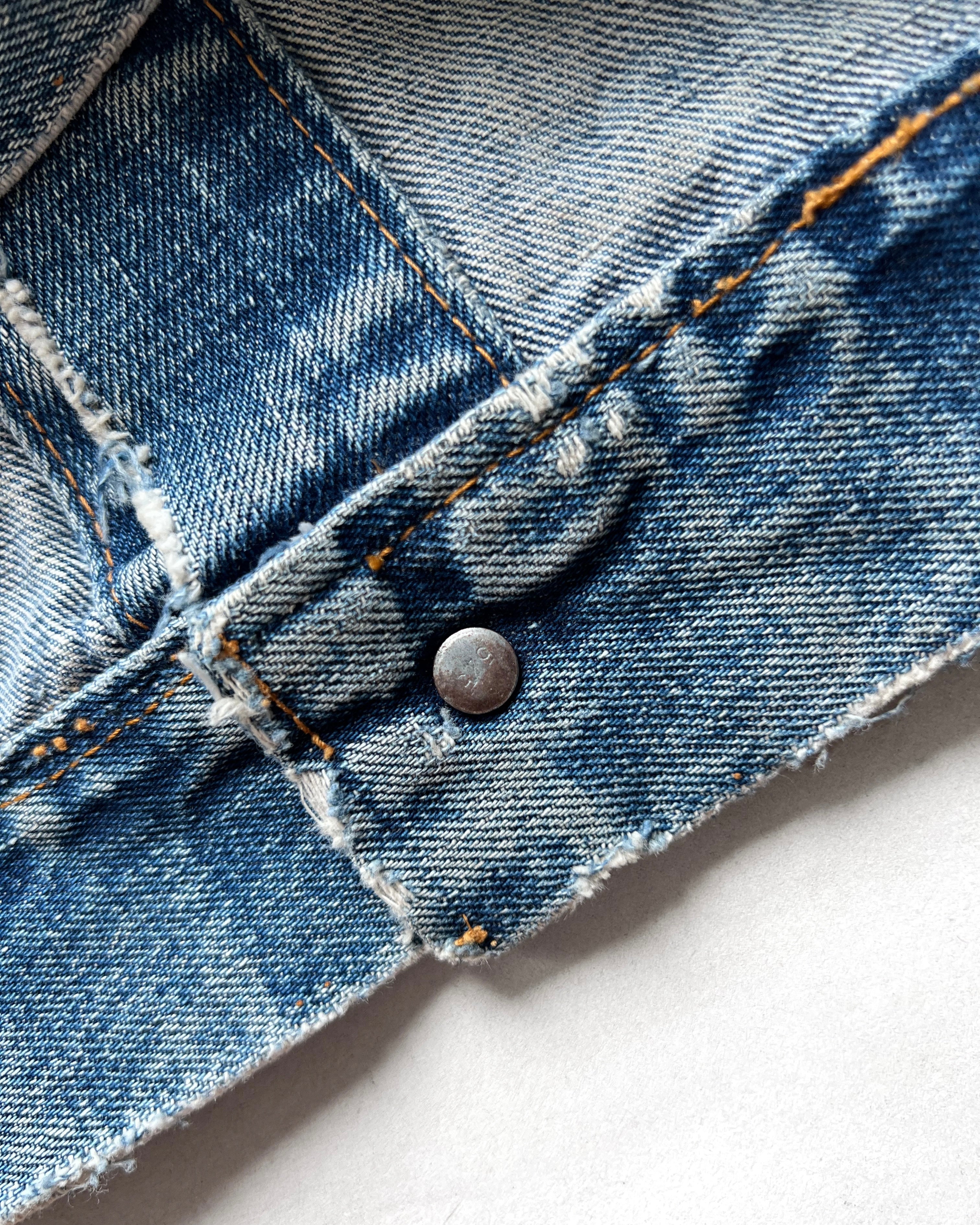 1970S LEVI'S BIG E 70505 TYPE III DENIM JACKET (M)