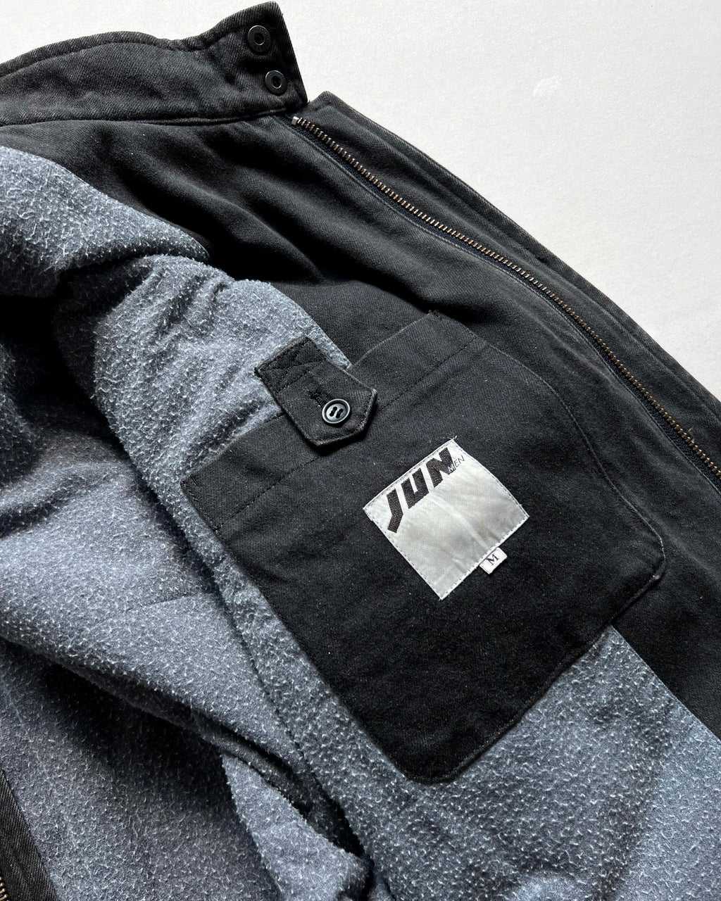 1980S JUN MEN CARGO BOMBER JACKET (M)