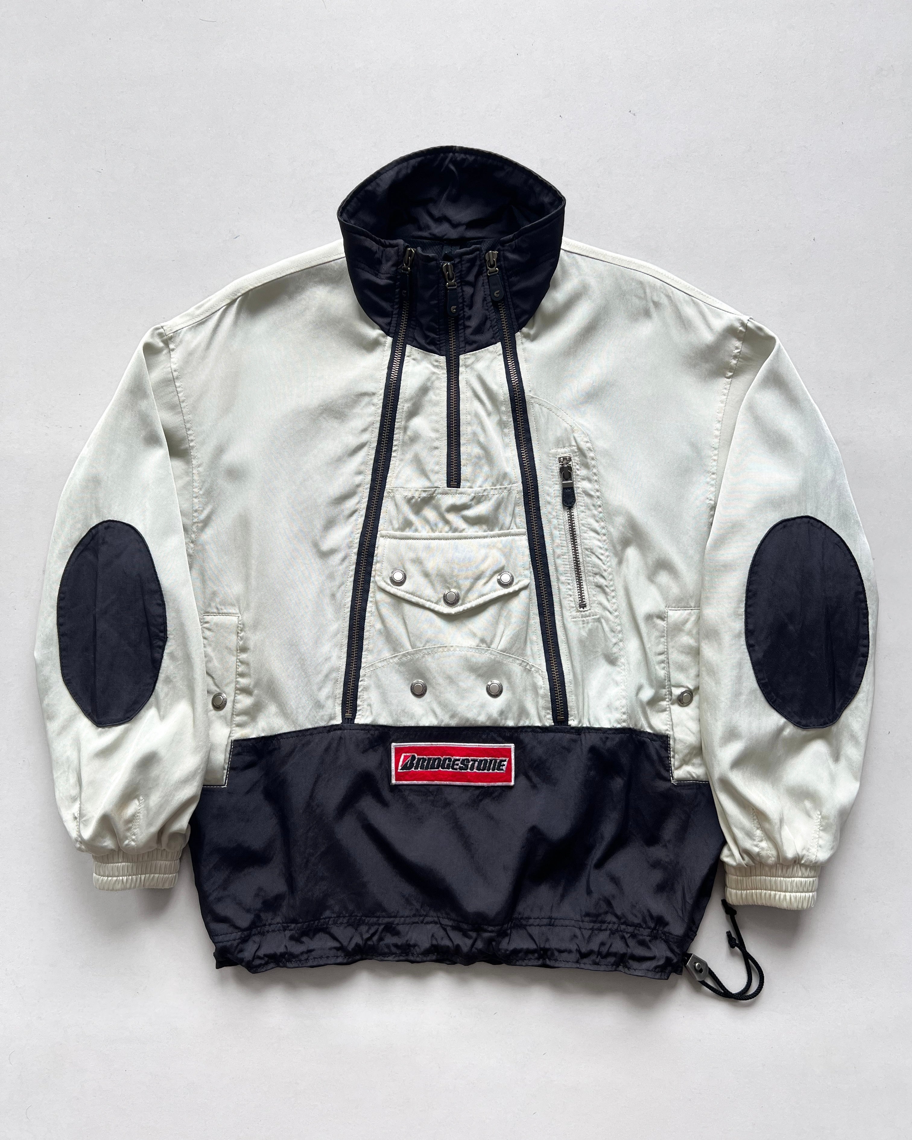 1980S/1990S CARRERA MULTI-ZIPPERS RACING JACKET (L)