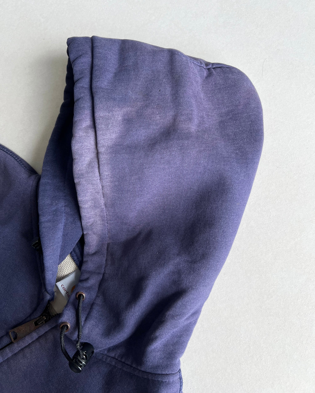 1990S SUN FADED CARHARTT HEAVYWEIGHT ZIP-UP HOODIE (L)
