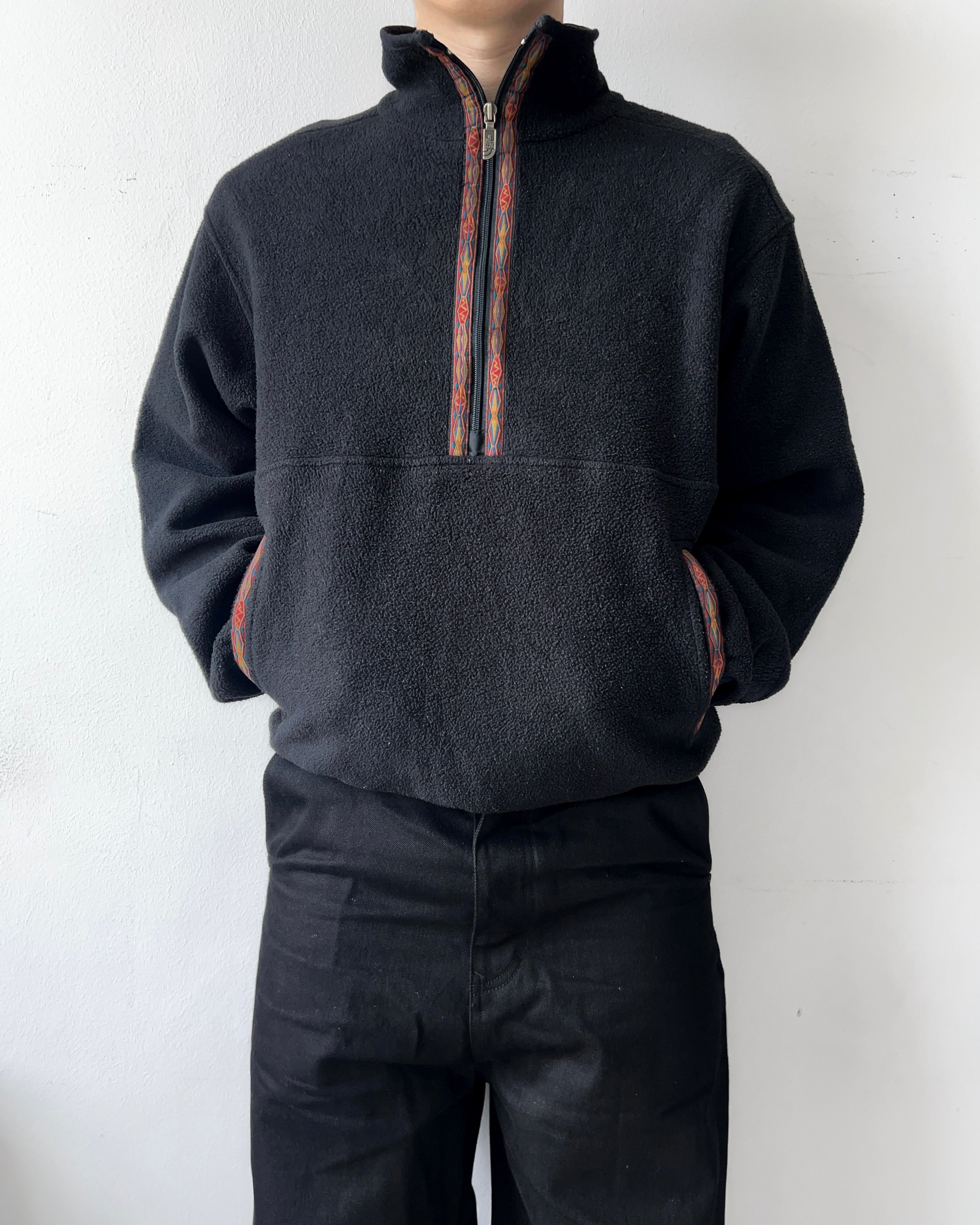 1990S THE NORTH FACE TYROLEAN TAPE FLEECE (M)