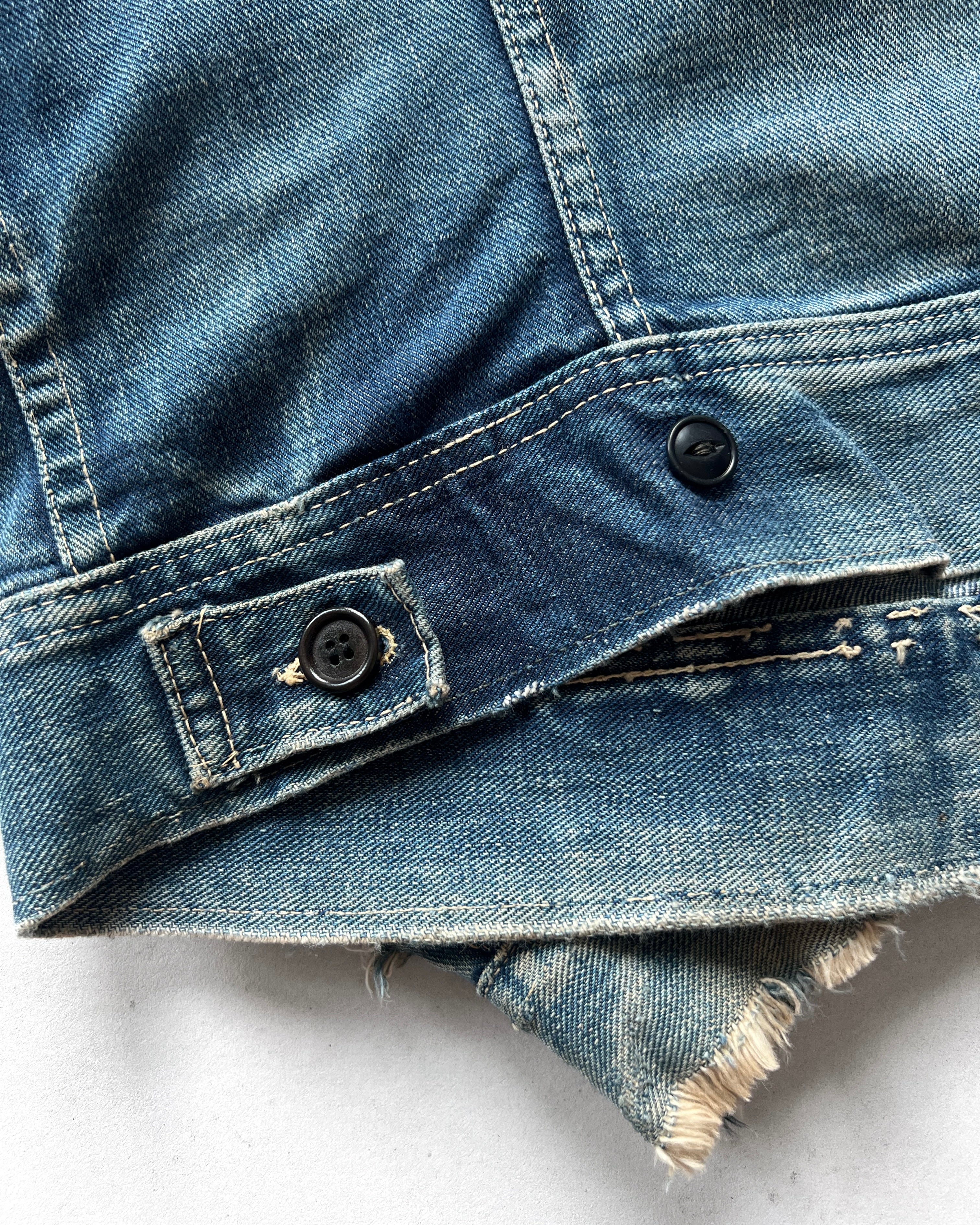 1950S LEE 101-J DENIM TRUCKER JACKET (44)