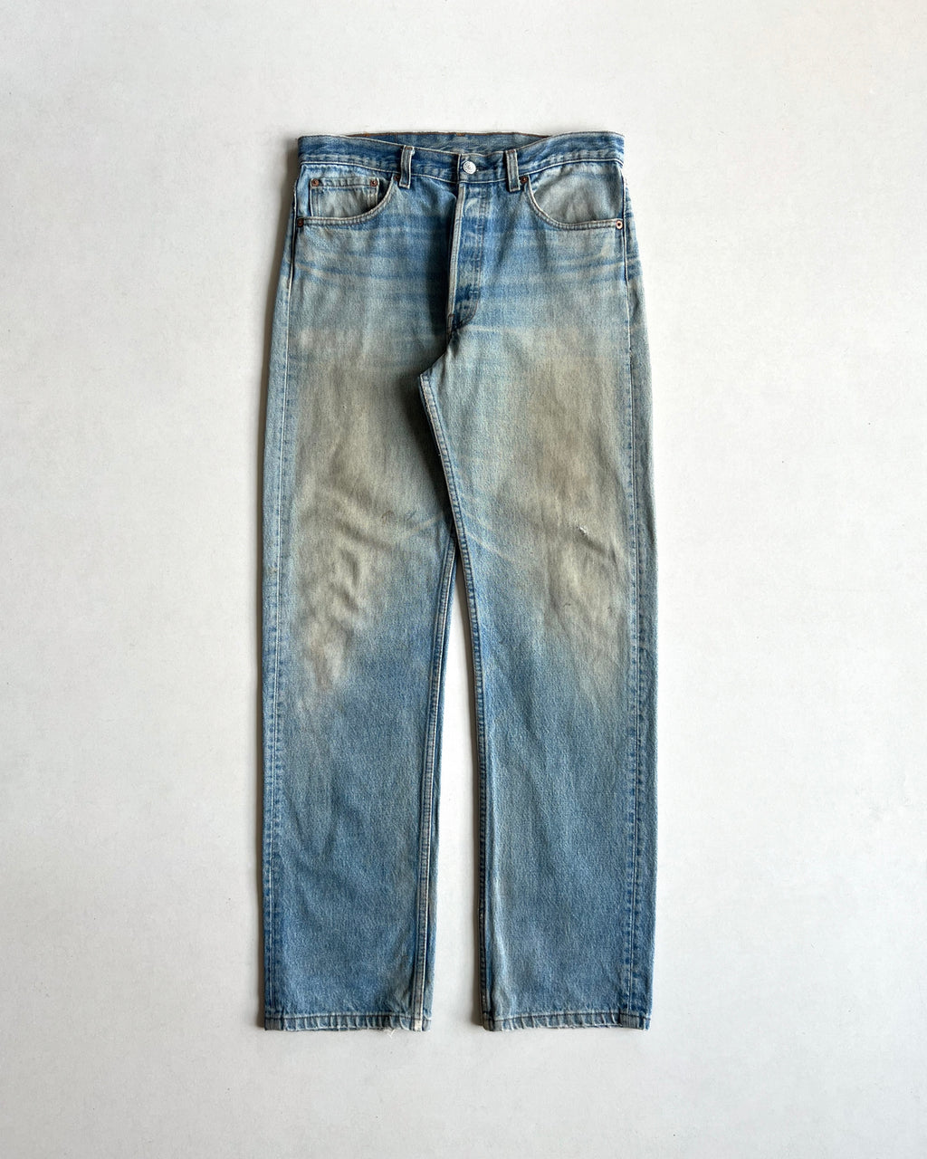 1980S FADED LEVI'S 501 JEANS (34)