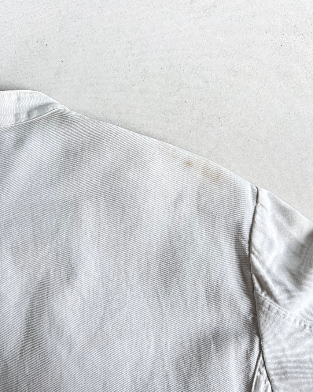 1970S EUROPE DOUBLE BREAST CHEF SHIRT (M)