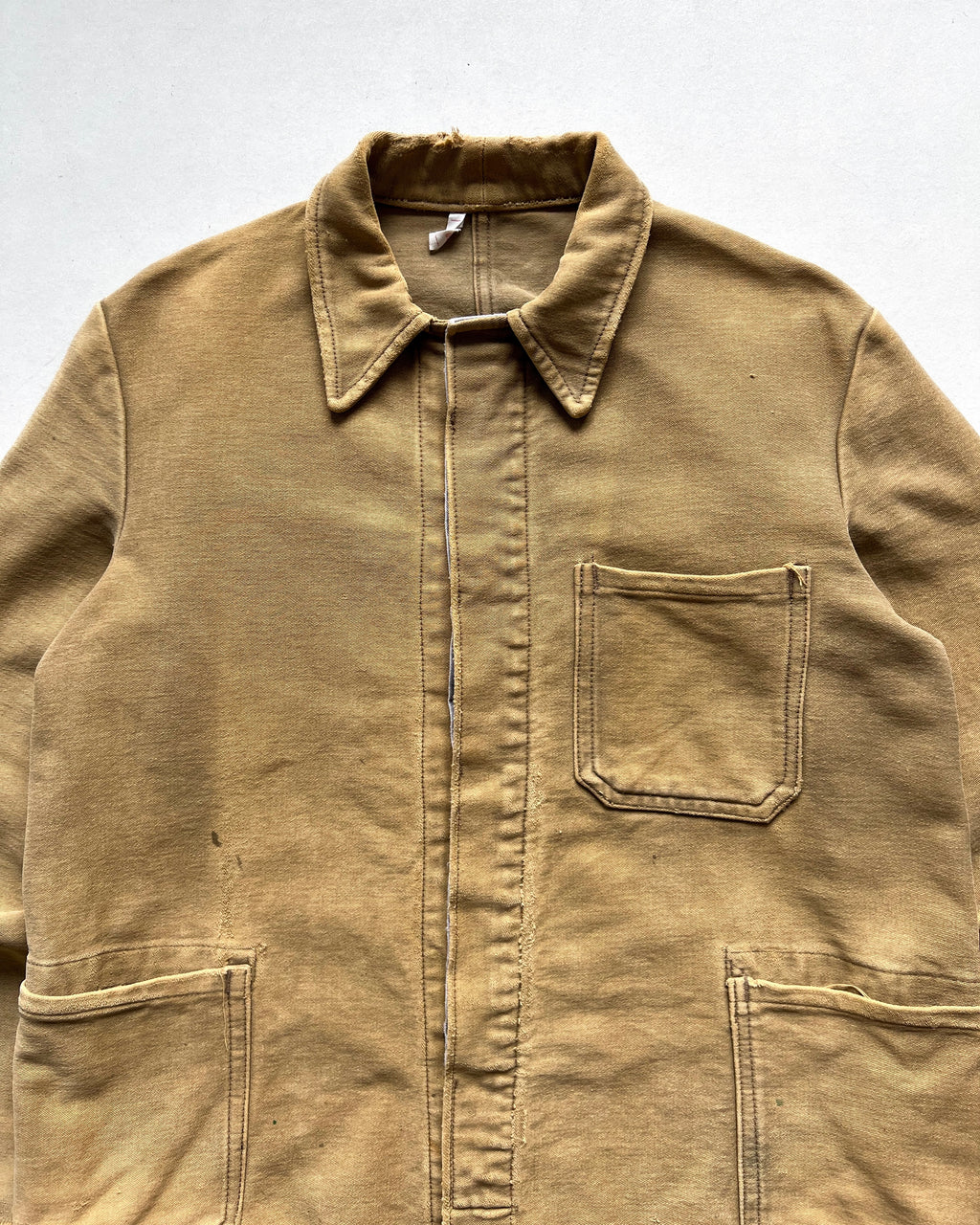 1960S GERMAN MOLESKIN WORK JACKET (M)