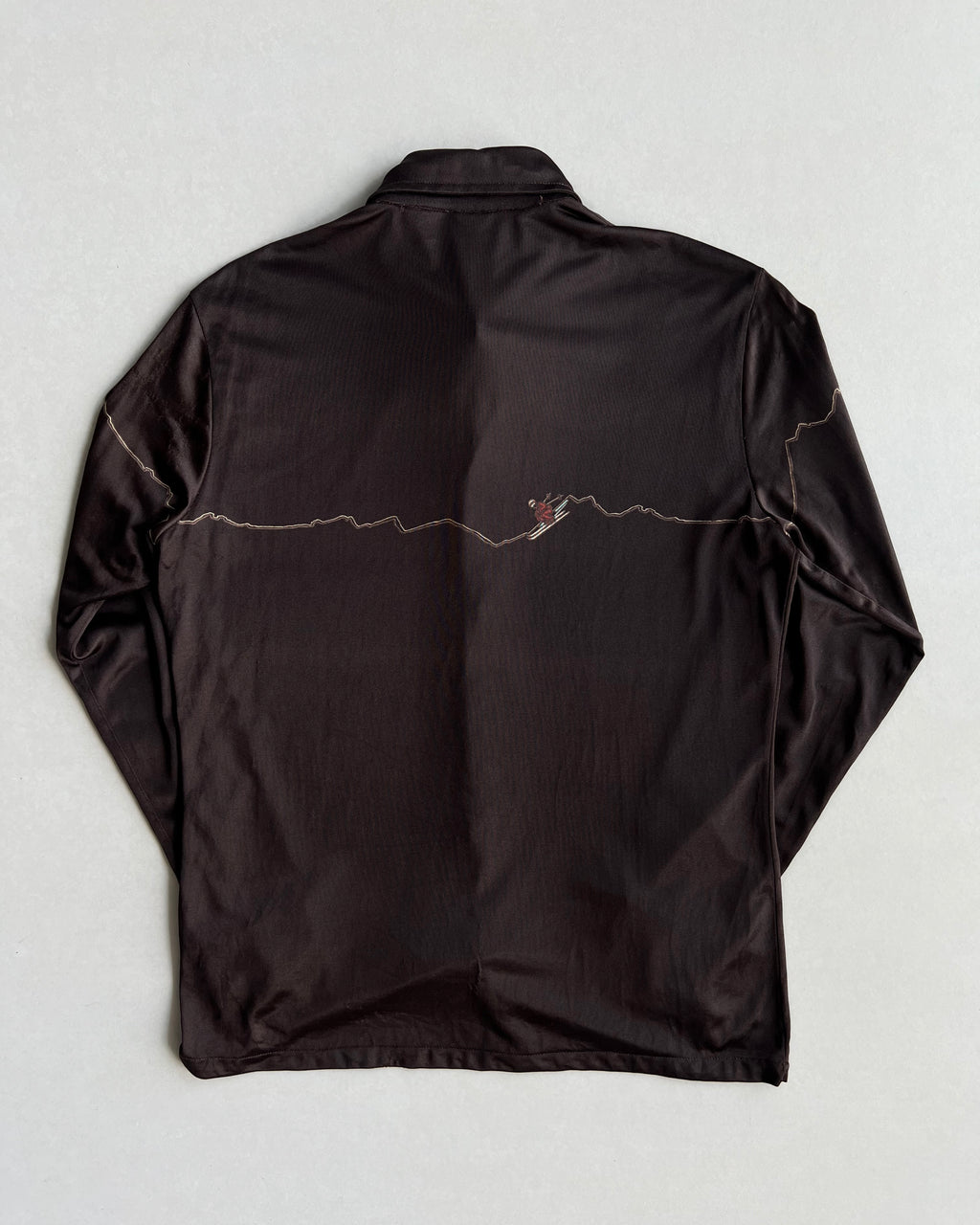 1970S KENNIGAN CALIFORNIA SKI NYLON SHIRT (M)