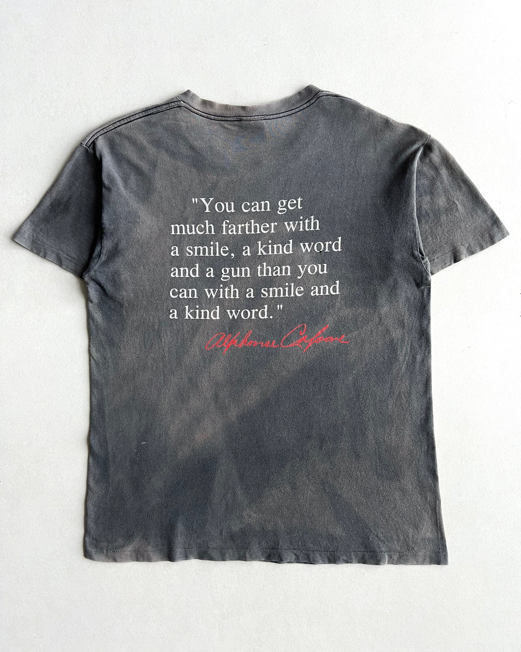 1990S SUN FADED 'CHICAGO CADONE' SINGLE STITCH TEE (M)