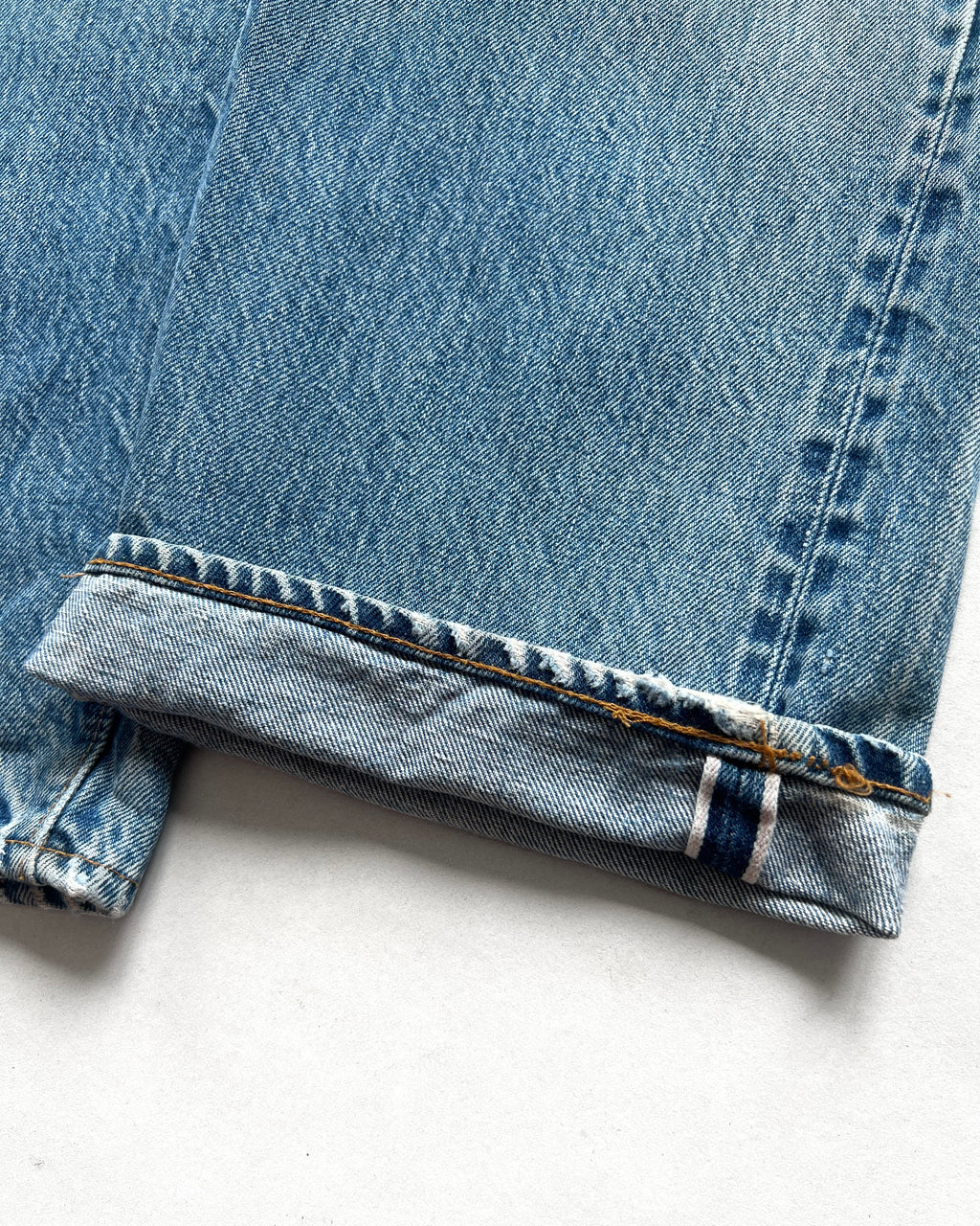 1970S LEVI'S 501 REDLINE SELVEDGE JEANS (35)