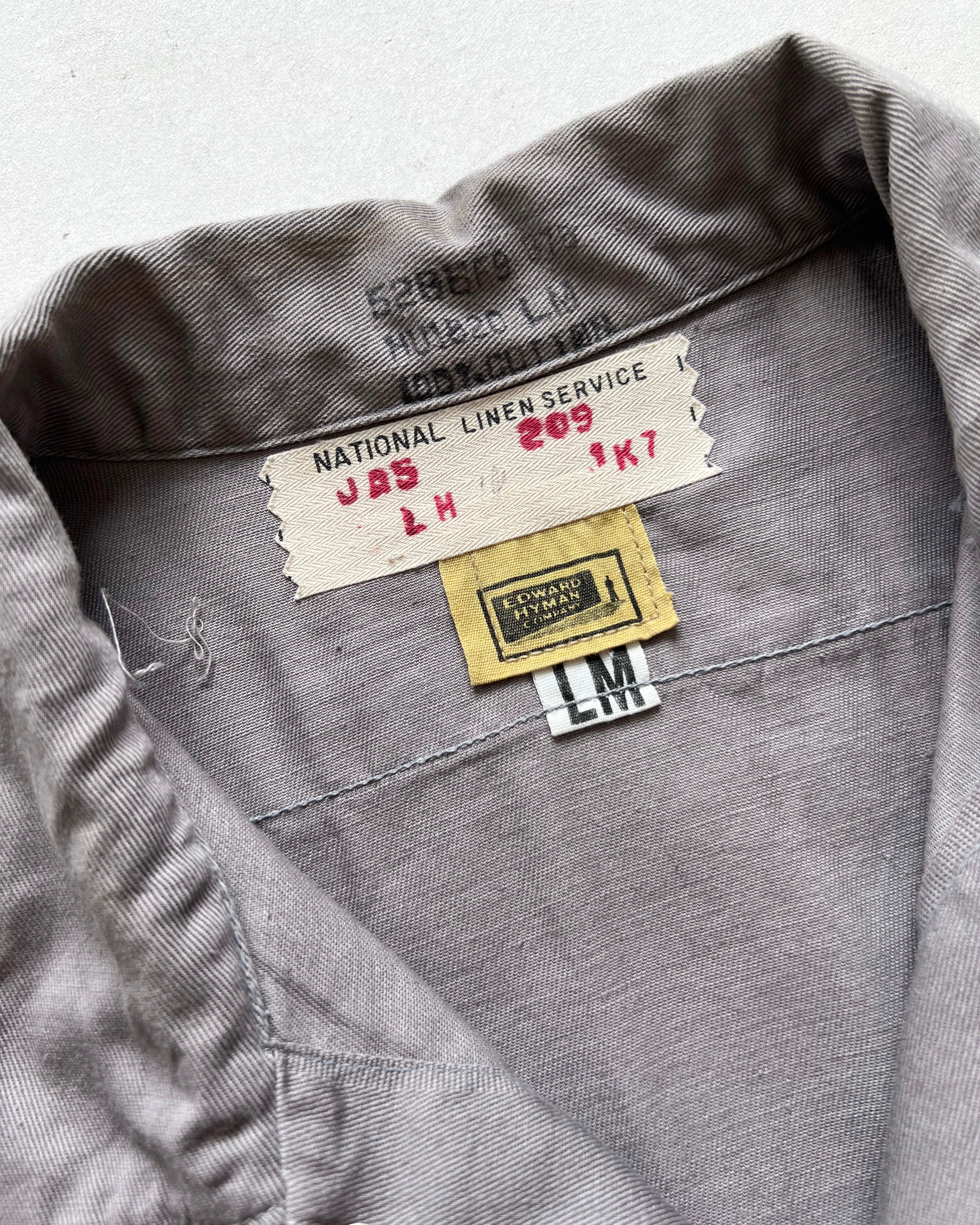 1960S EDWARD HYMAN CO WORK SHIRT (LM)