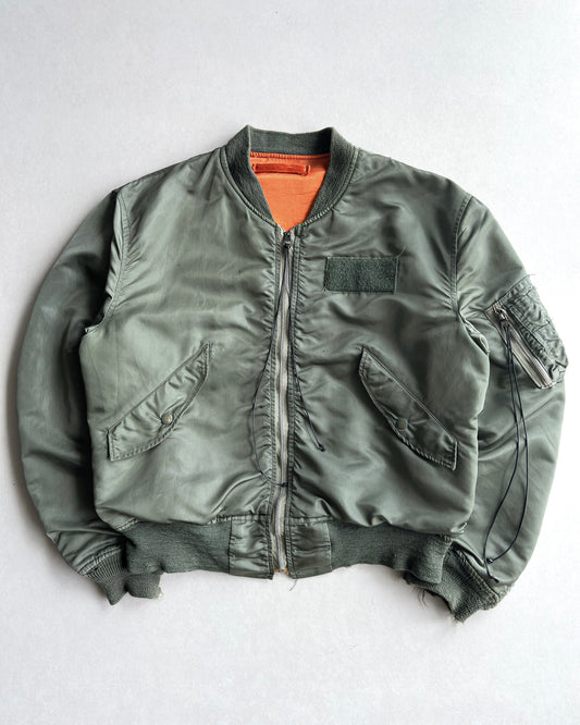 1970S MA-1 US ARMY FLIGHT JACKET (L)