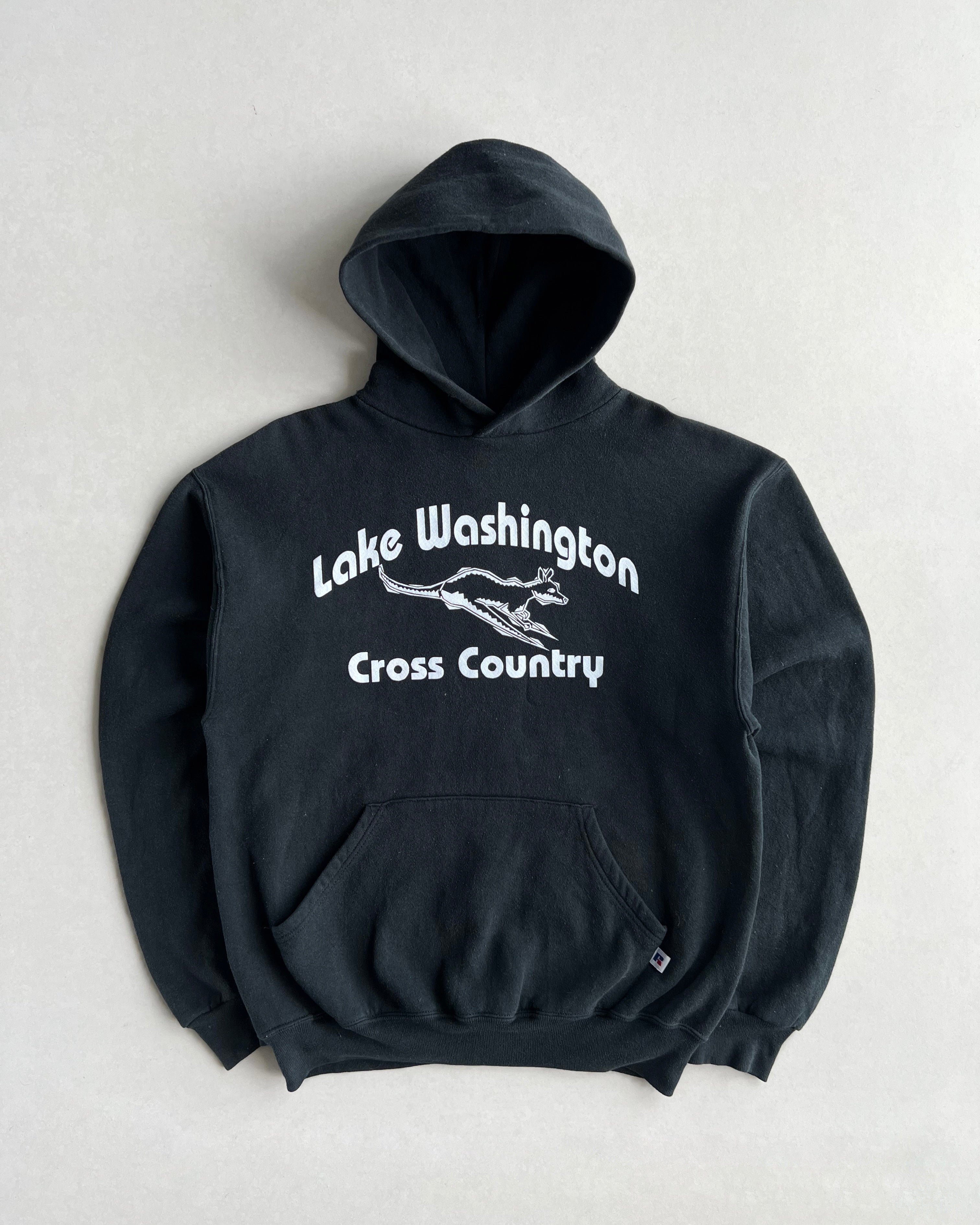 1990S RUSSELL 'LAKE WASHINGTON CROSS COUNTRY' HOODIE (M)