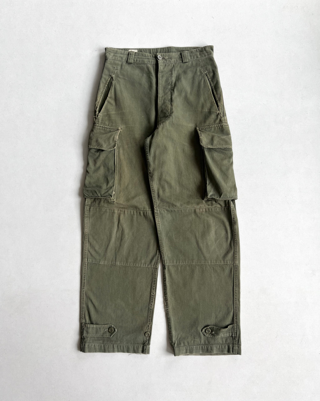 1960S FRENCH MILITARY M-47 CARGO PANTS (31)
